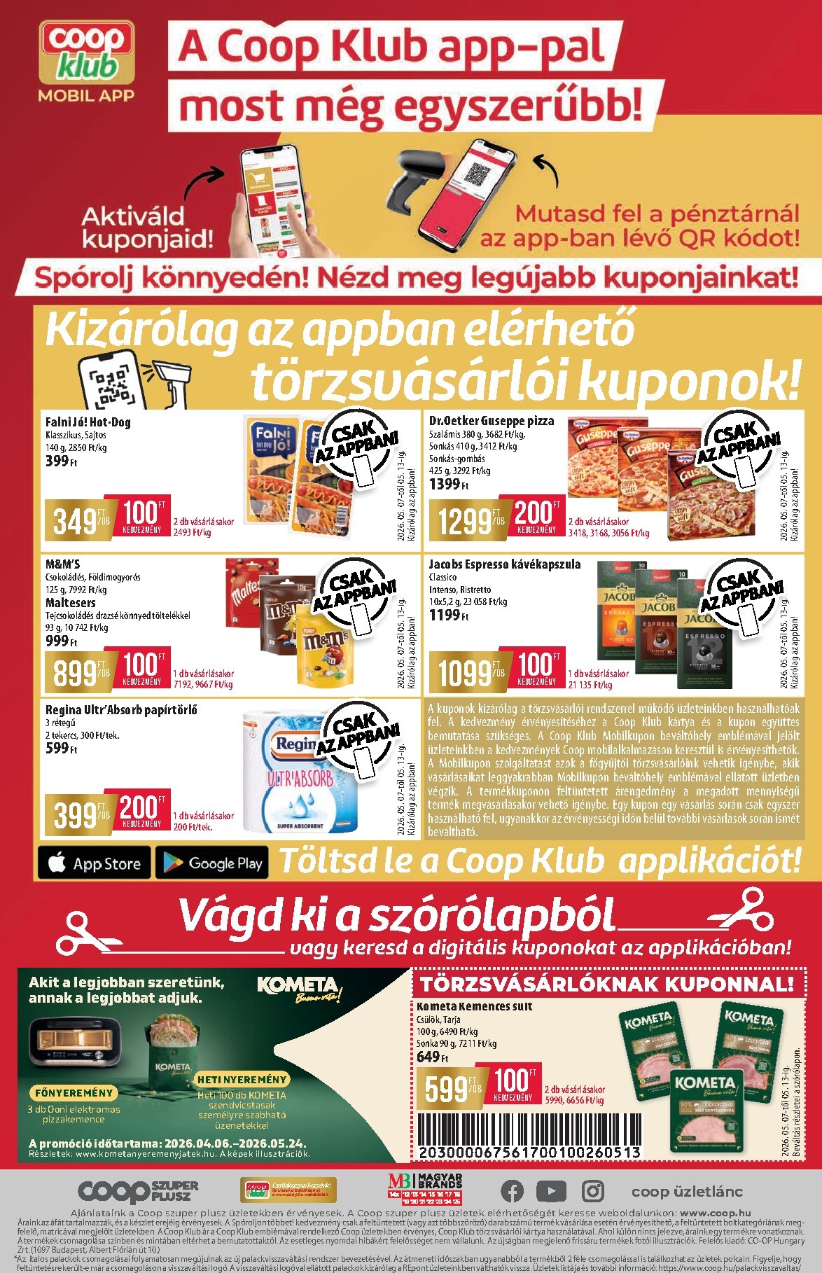 coop - A jövőbeli Coop - Alföld Szuper Plusz akciós újság csütörtöktől 2026.05.07.-tól szerdától 2026.05.13.-ig érvényes. - page: 12