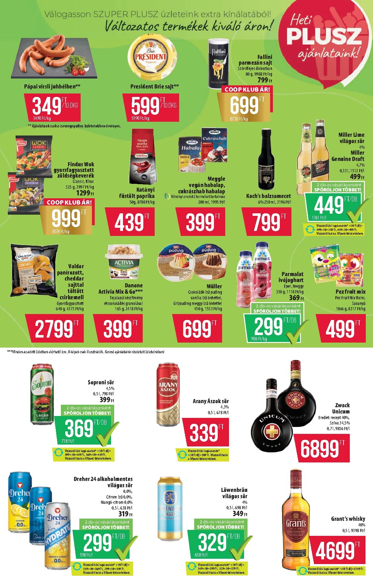 coop - A jövőbeli Coop - Alföld Szuper Plusz akciós újság csütörtöktől 2026.05.07.-tól szerdától 2026.05.13.-ig érvényes. - page: 10