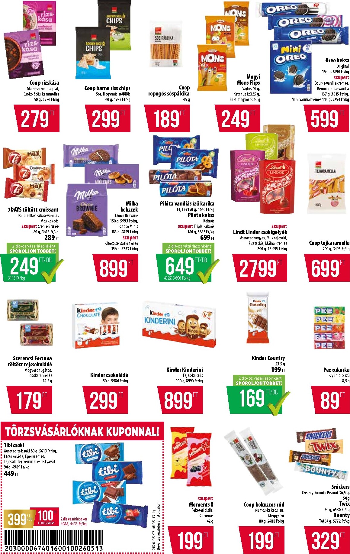 coop - A jövőbeli Coop - Abc Szuper Észak-Kelet akciós újság csütörtöktől 2026.05.07.-tól szerdától 2026.05.13.-ig érvényes. - page: 7