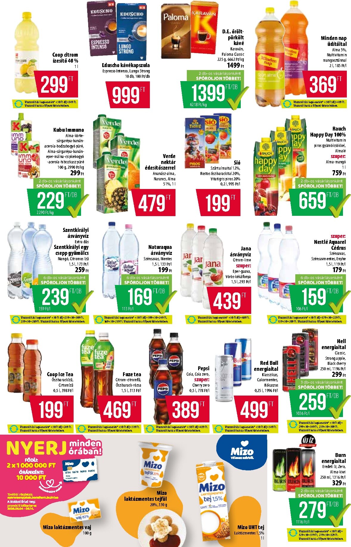 coop - A jövőbeli Coop - Abc Szuper Észak-Kelet akciós újság csütörtöktől 2026.05.07.-tól szerdától 2026.05.13.-ig érvényes. - page: 8