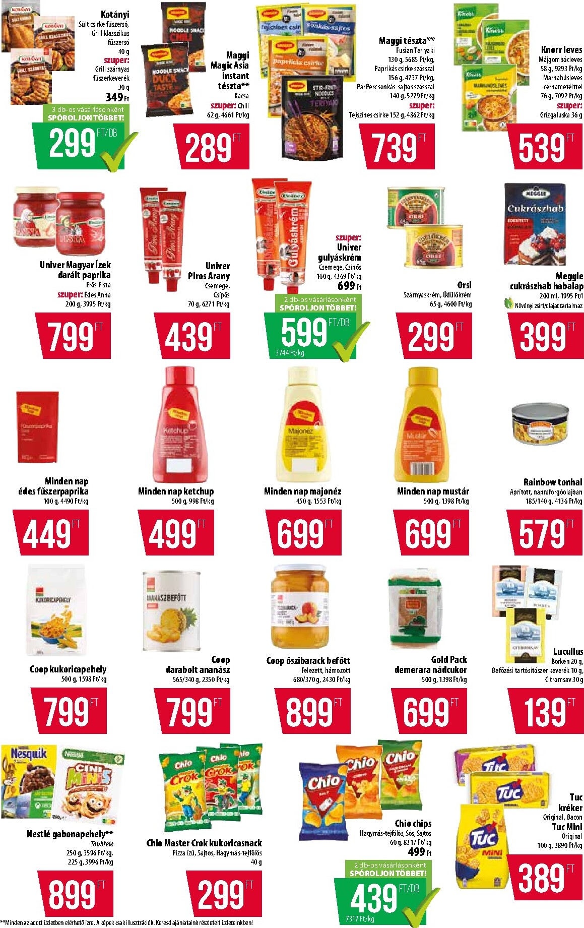 coop - A jövőbeli Coop - Abc Szuper Észak-Kelet akciós újság csütörtöktől 2026.05.07.-tól szerdától 2026.05.13.-ig érvényes. - page: 5