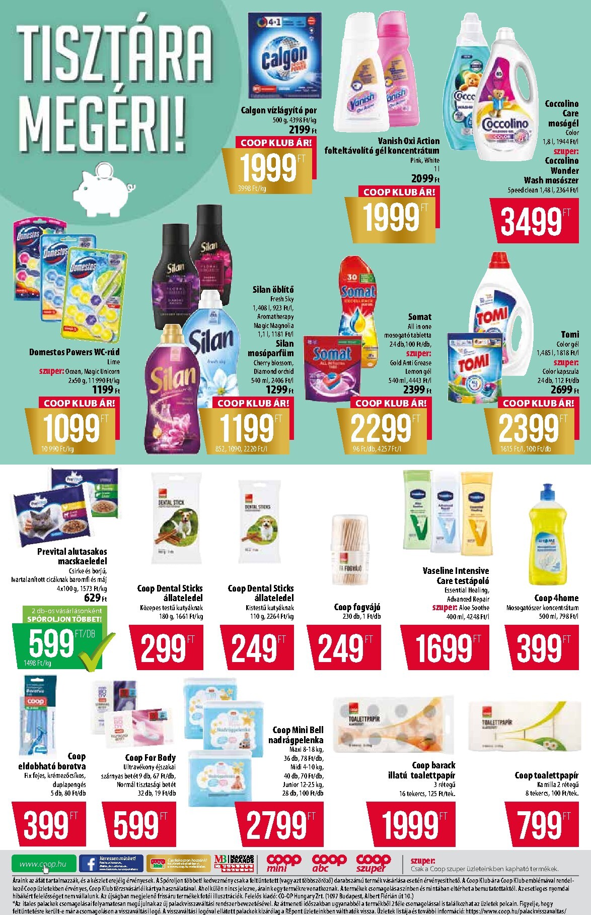 coop - A jövőbeli Coop - Abc Szuper Észak-Kelet akciós újság csütörtöktől 2026.05.07.-tól szerdától 2026.05.13.-ig érvényes. - page: 11