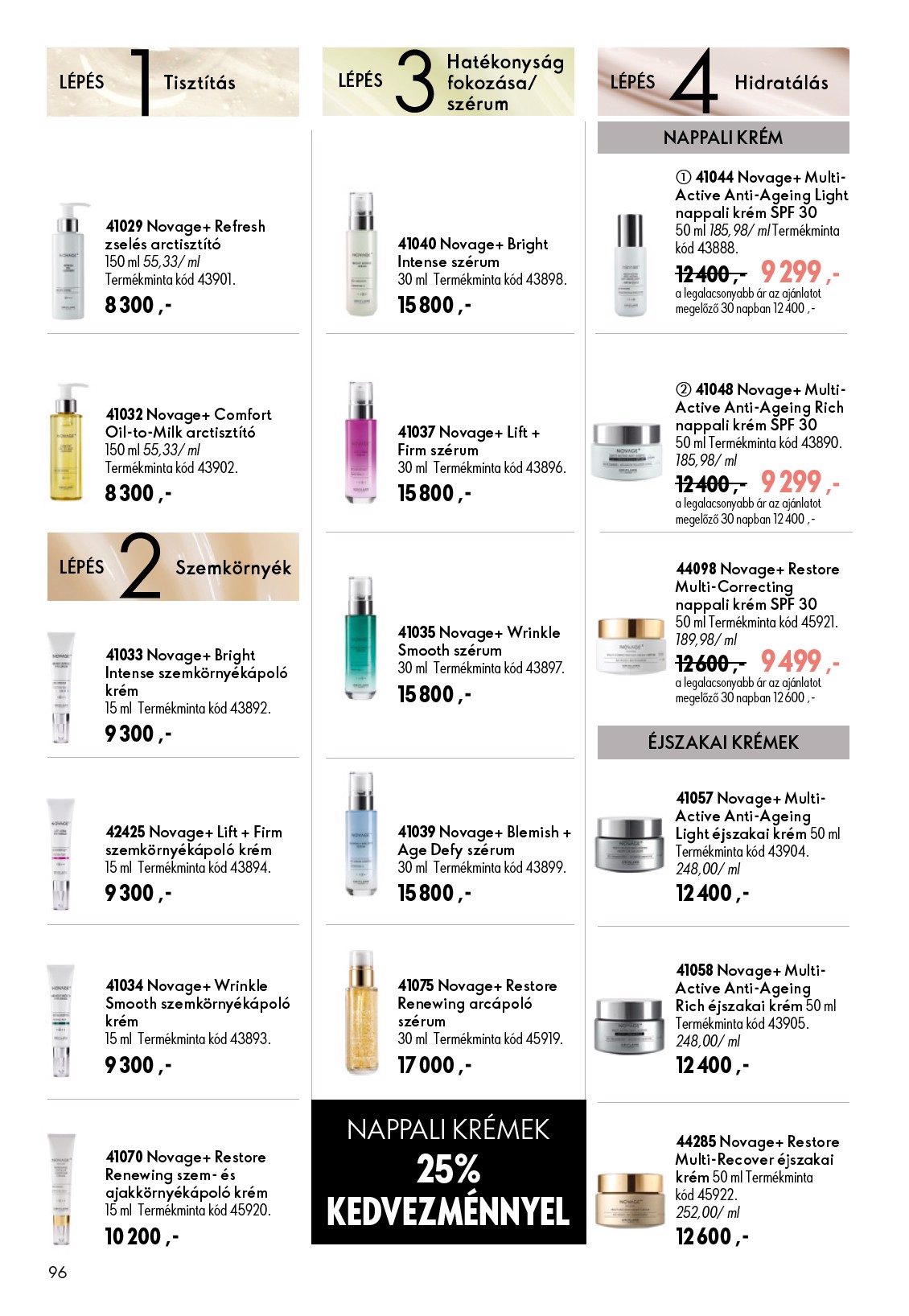 oriflame - Aktuális Oriflame szórólap érvényes szerdától 2026.06.17.-től keddtől 2026.07.07.-ig - page: 96