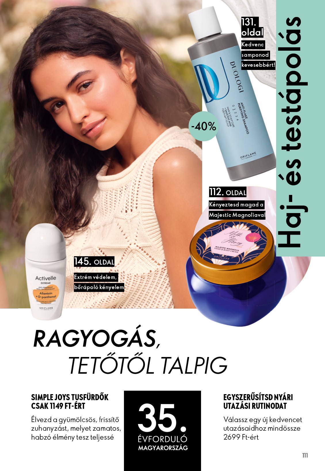 oriflame - Aktuális Oriflame szórólap érvényes szerdától 2026.06.17.-től keddtől 2026.07.07.-ig - page: 111