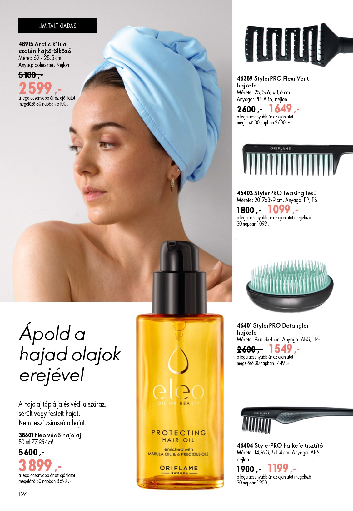 oriflame - Aktuális Oriflame szórólap érvényes szerdától 2026.06.17.-től keddtől 2026.07.07.-ig - page: 126