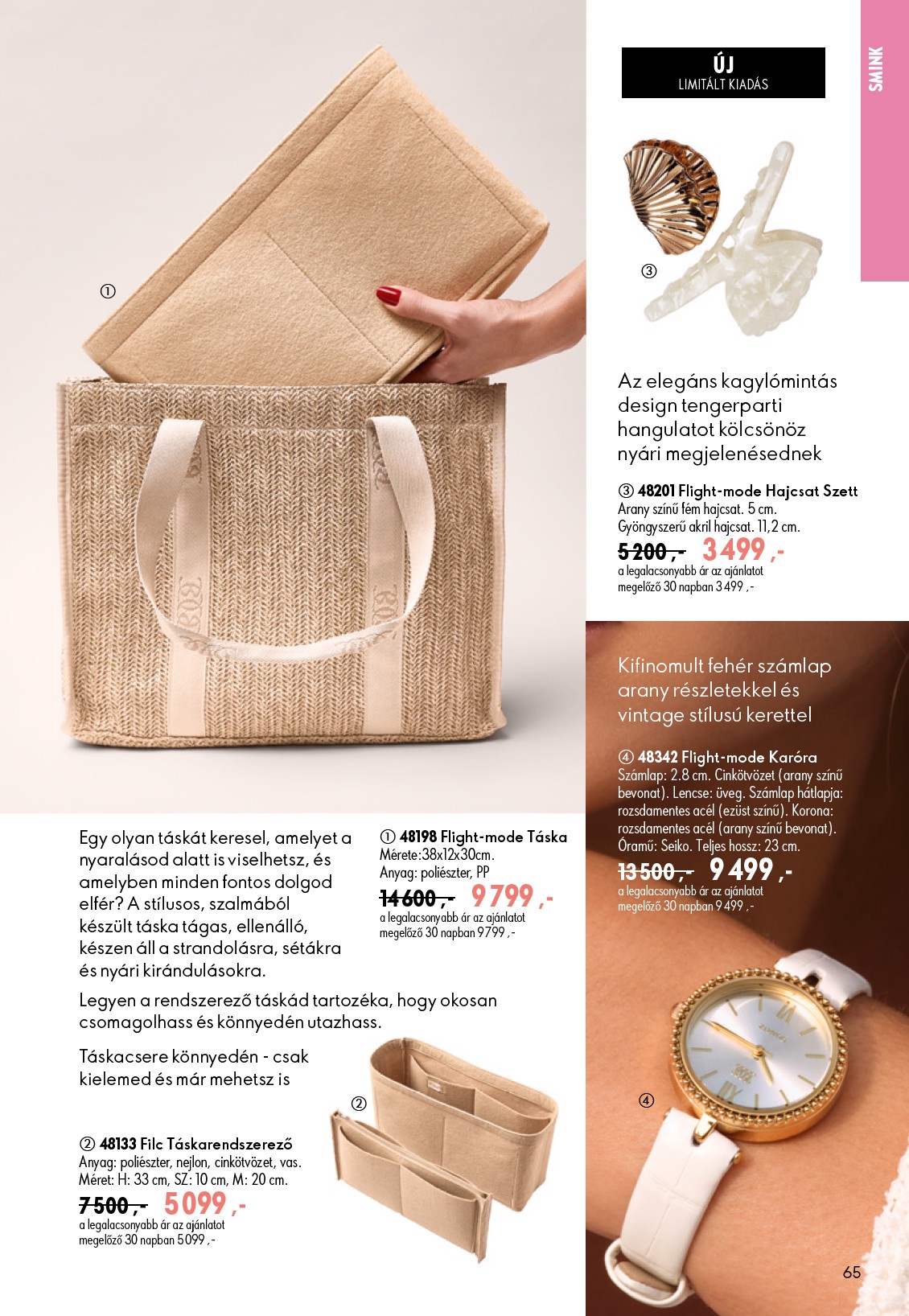 oriflame - Aktuális Oriflame szórólap érvényes szerdától 2026.06.17.-től keddtől 2026.07.07.-ig - page: 65