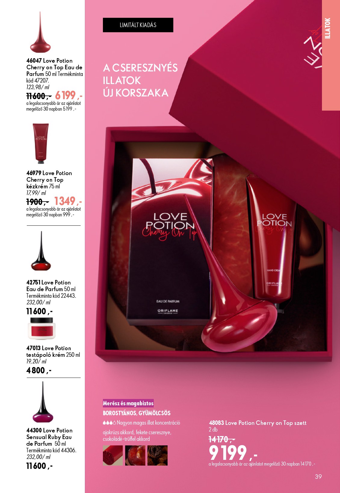 oriflame - Aktuális Oriflame szórólap érvényes szerdától 2026.06.17.-től keddtől 2026.07.07.-ig - page: 39