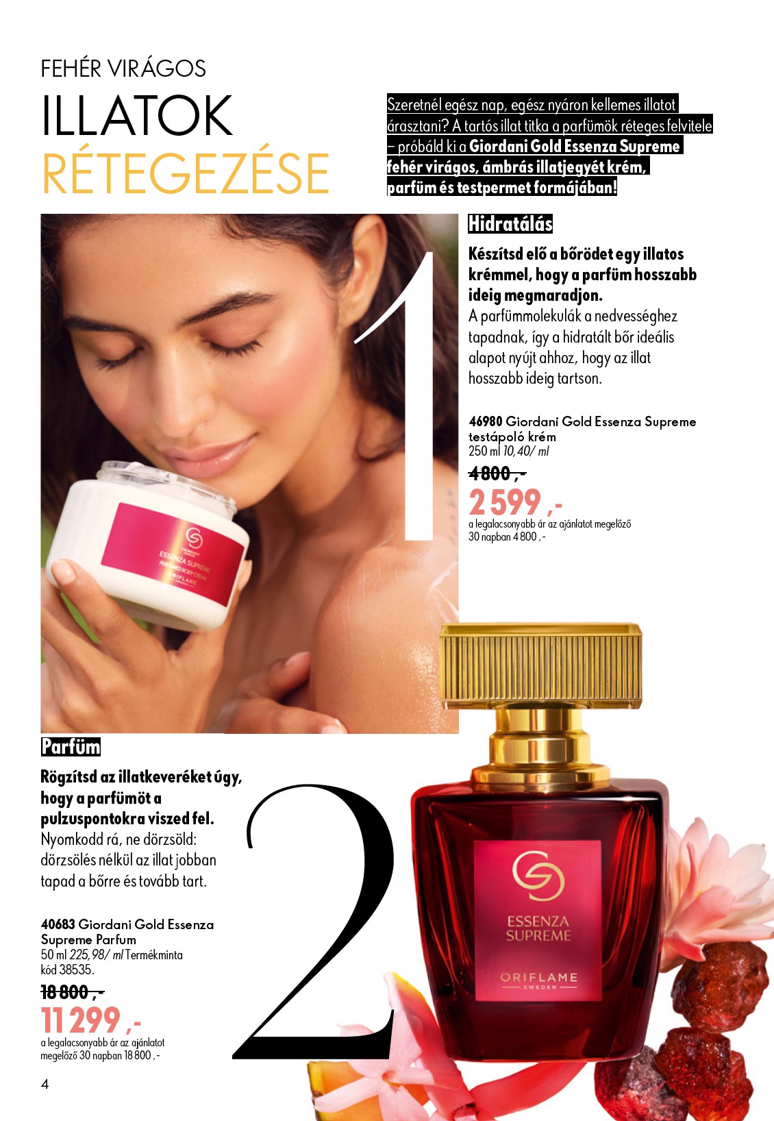 oriflame - Aktuális Oriflame szórólap érvényes szerdától 2026.06.17.-től keddtől 2026.07.07.-ig - page: 4