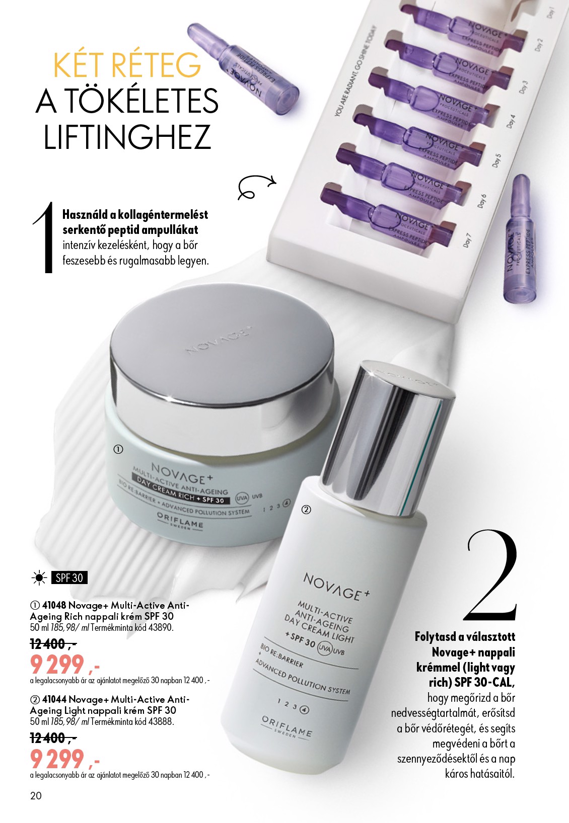 oriflame - Aktuális Oriflame szórólap érvényes szerdától 2026.06.17.-től keddtől 2026.07.07.-ig - page: 20