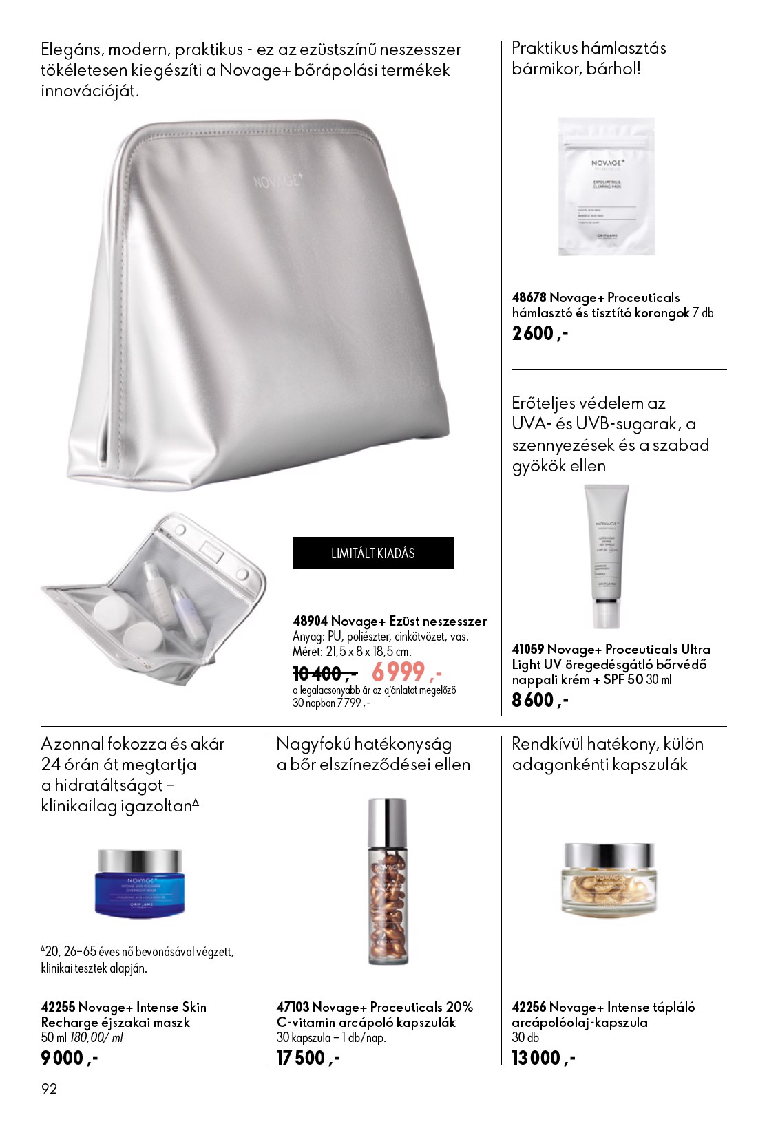 oriflame - Aktuális Oriflame szórólap érvényes szerdától 2026.06.17.-től keddtől 2026.07.07.-ig - page: 92