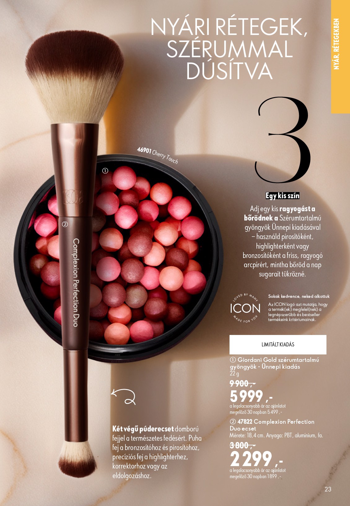 oriflame - Aktuális Oriflame szórólap érvényes szerdától 2026.06.17.-től keddtől 2026.07.07.-ig - page: 23