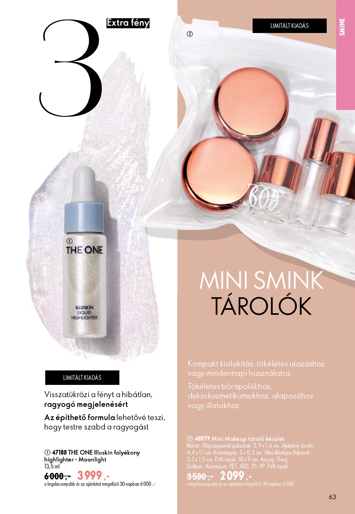 oriflame - Aktuális Oriflame szórólap érvényes szerdától 2026.06.17.-től keddtől 2026.07.07.-ig - page: 63