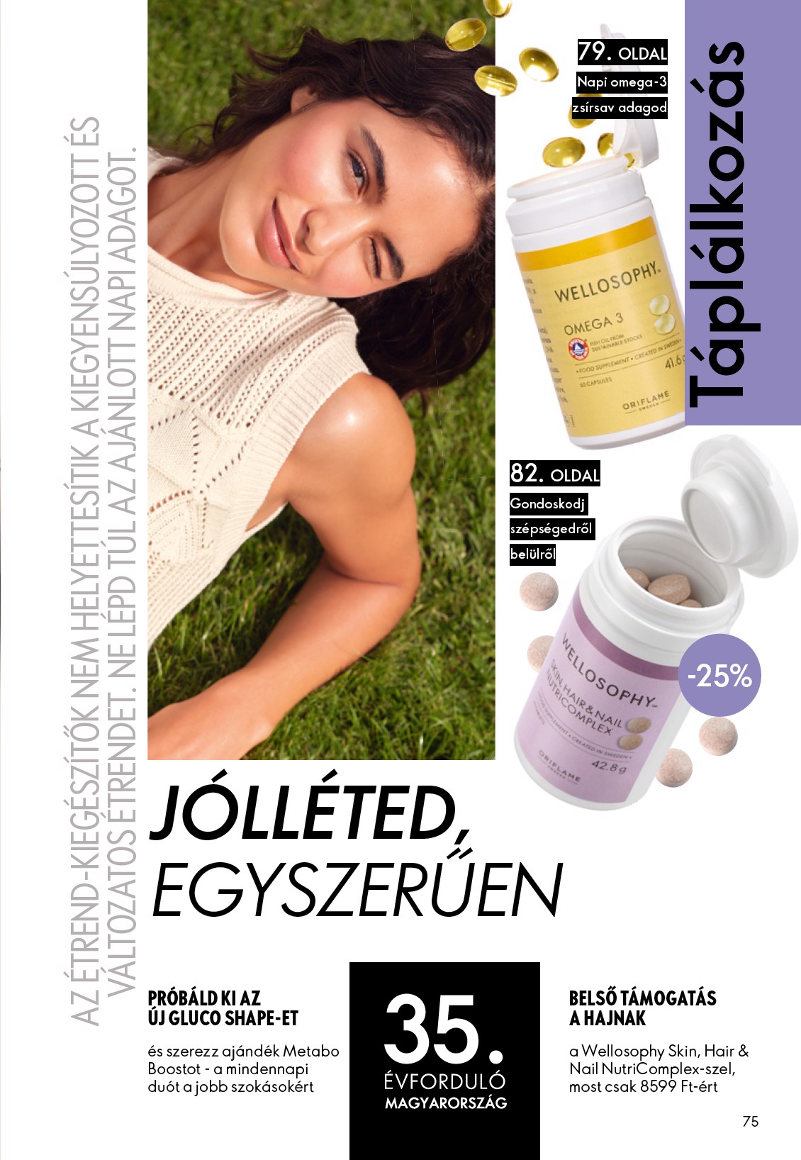 oriflame - Aktuális Oriflame szórólap érvényes szerdától 2026.06.17.-től keddtől 2026.07.07.-ig - page: 75