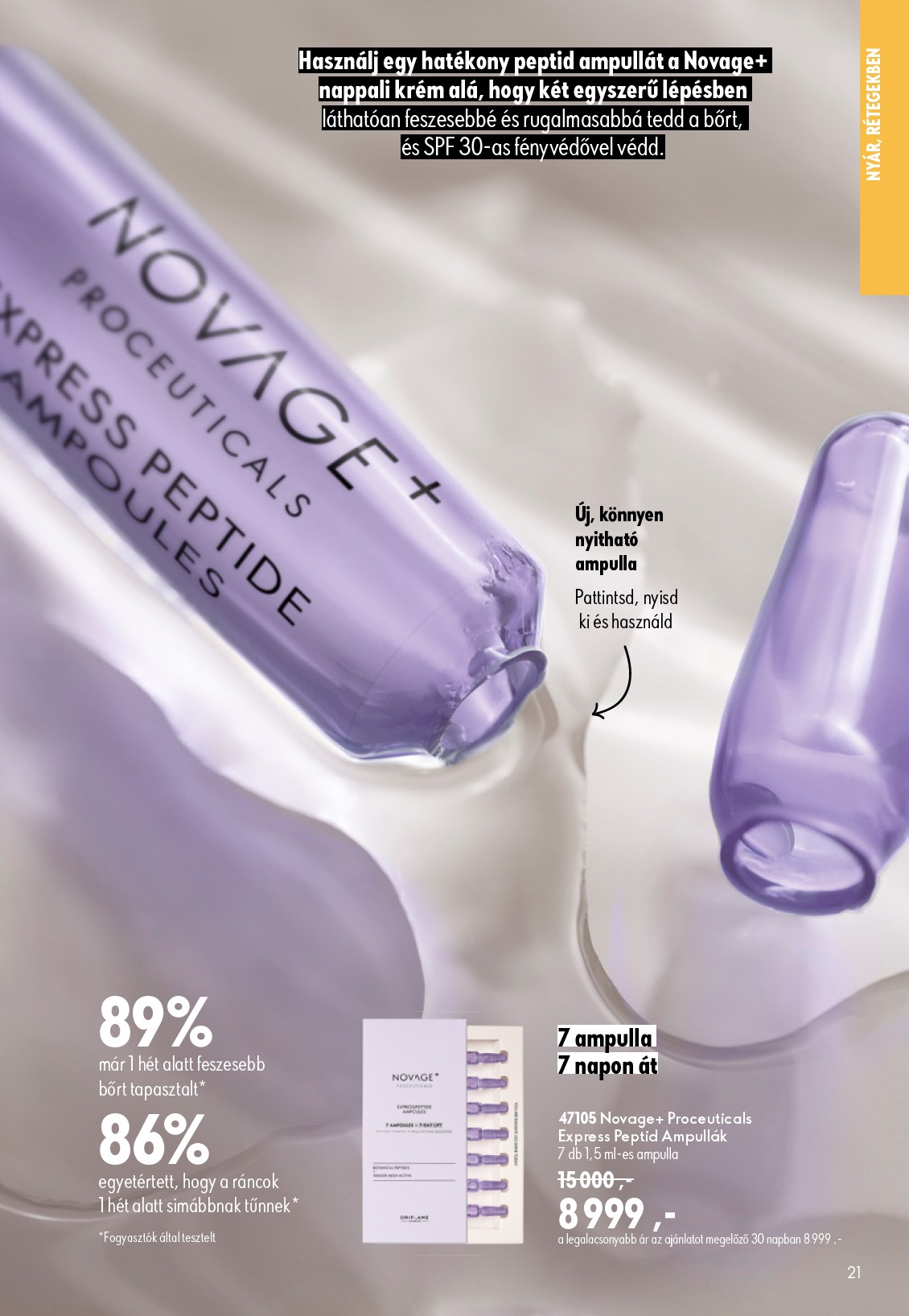 oriflame - Aktuális Oriflame szórólap érvényes szerdától 2026.06.17.-től keddtől 2026.07.07.-ig - page: 21