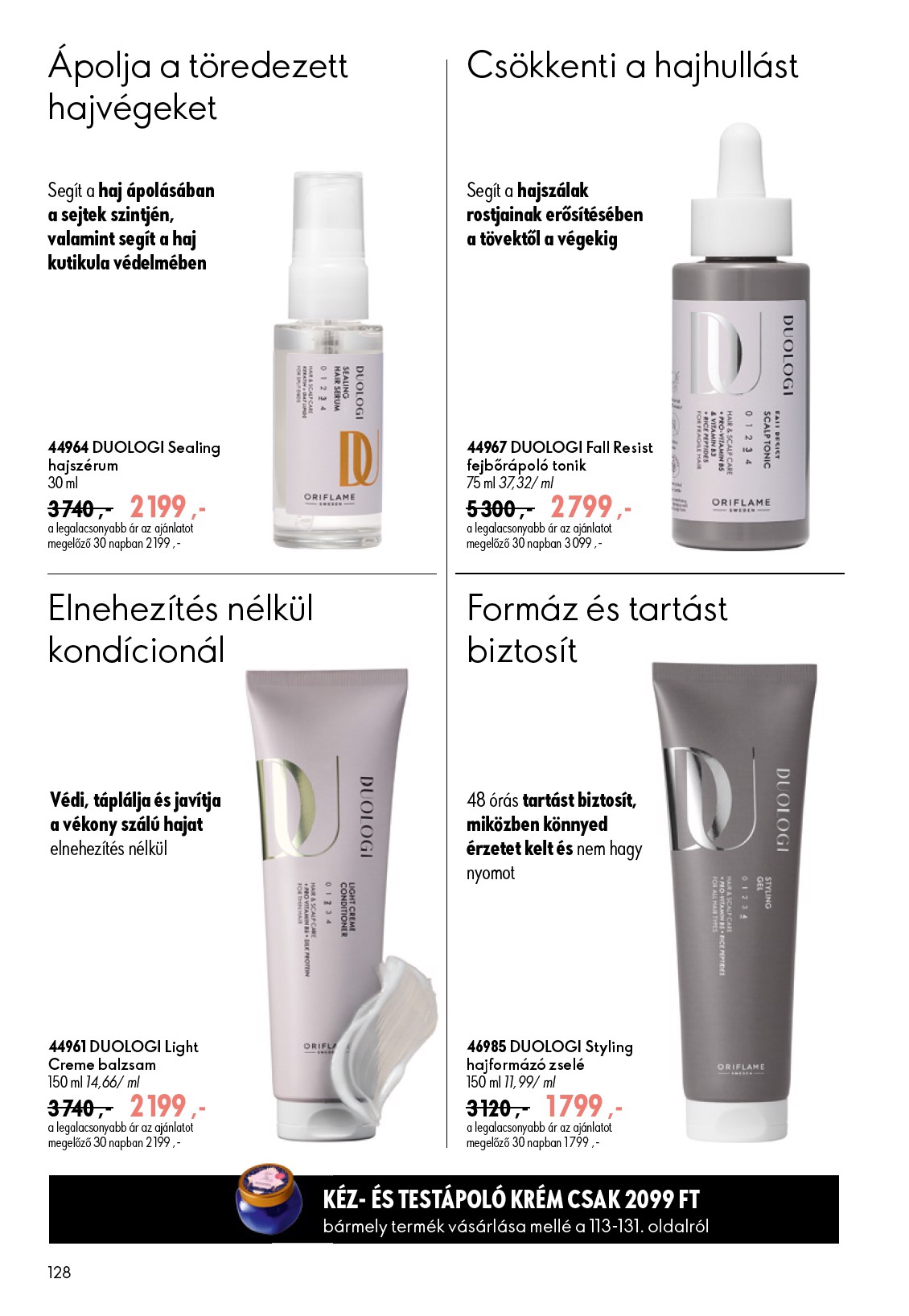 oriflame - Aktuális Oriflame szórólap érvényes szerdától 2026.06.17.-től keddtől 2026.07.07.-ig - page: 128