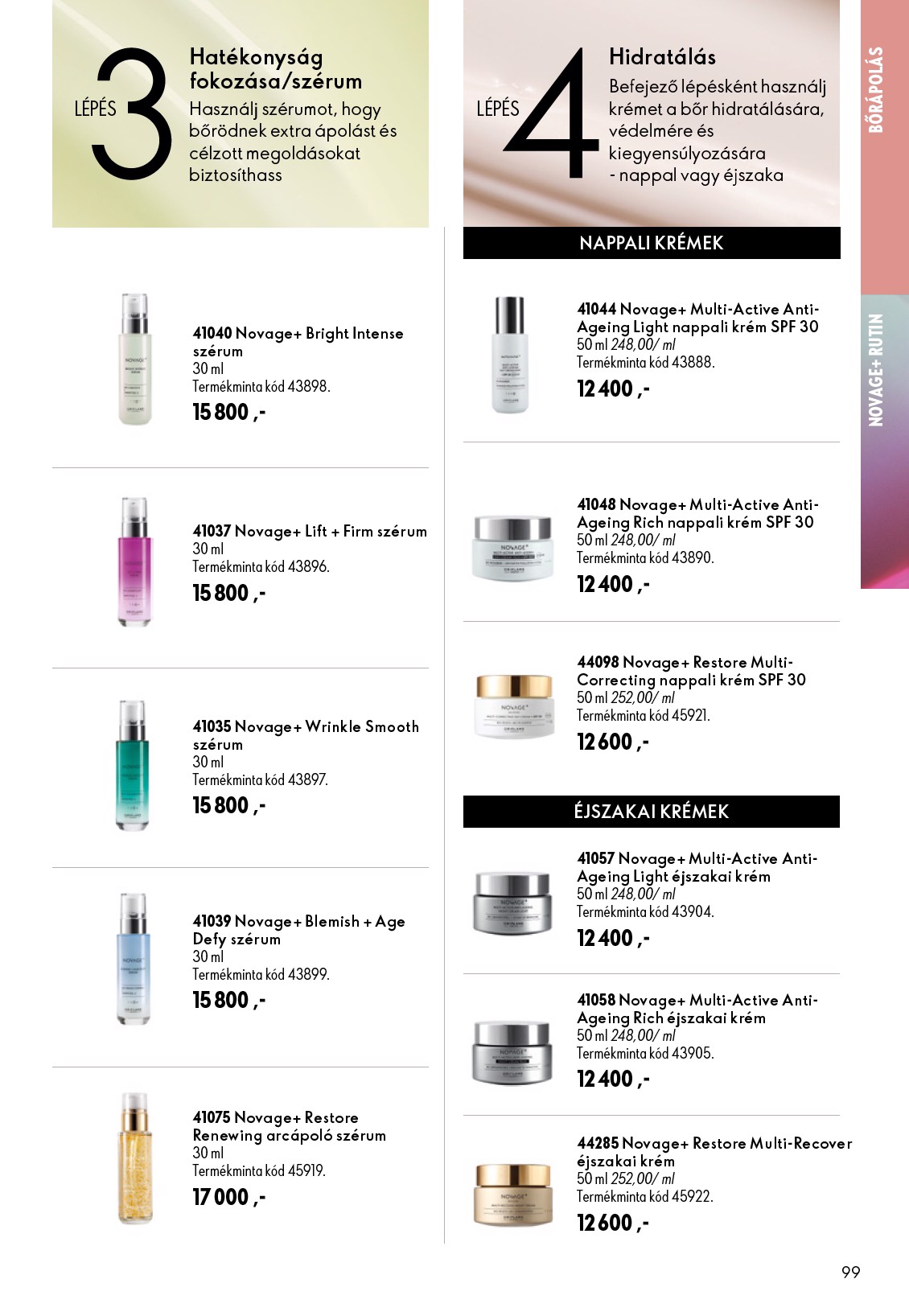 oriflame - Aktuális Oriflame szórólap érvényes szerdától 2026.07.08.-től keddtől 2026.07.28.-ig - page: 99