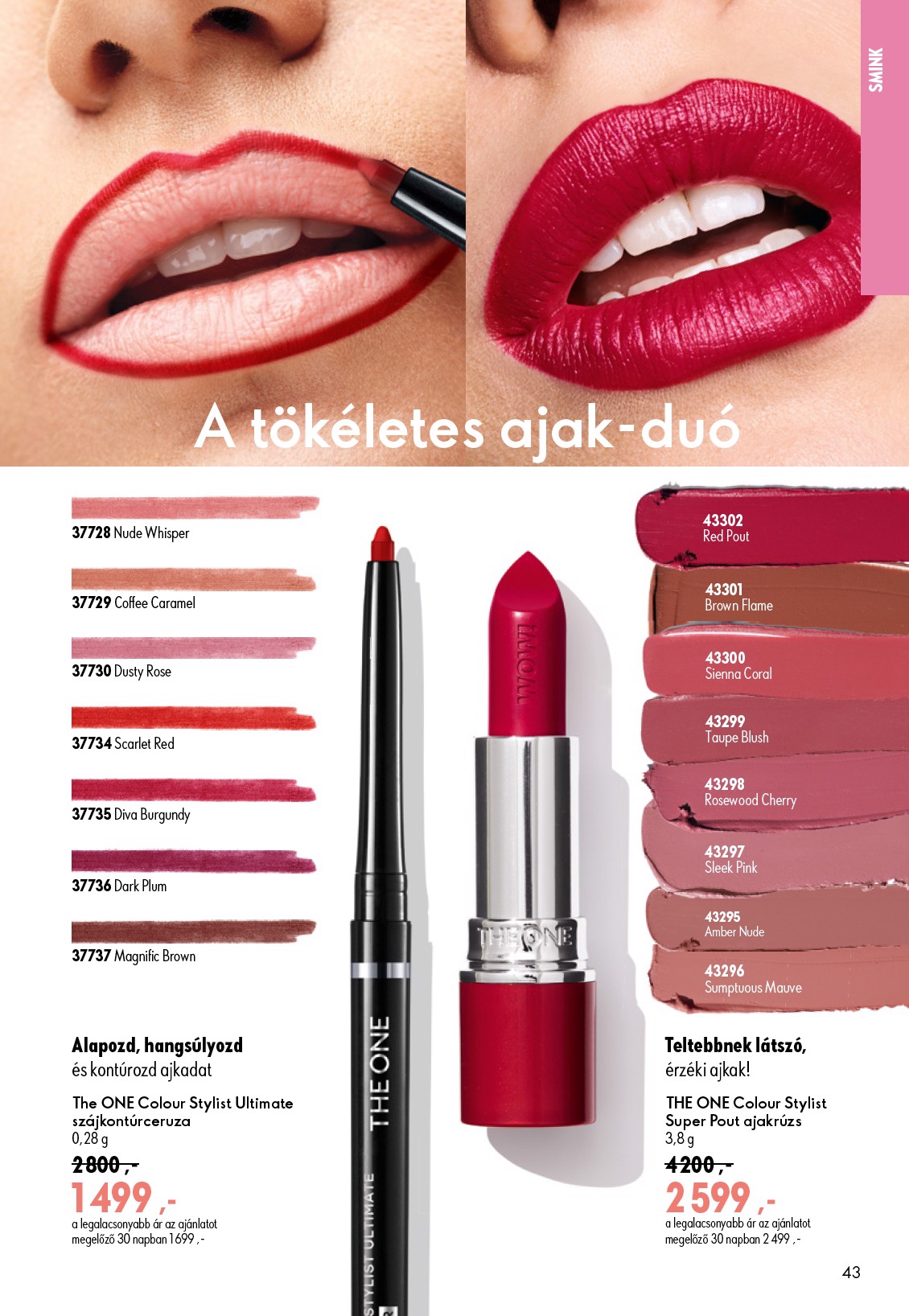 oriflame - Aktuális Oriflame szórólap érvényes szerdától 2026.07.08.-től keddtől 2026.07.28.-ig - page: 43