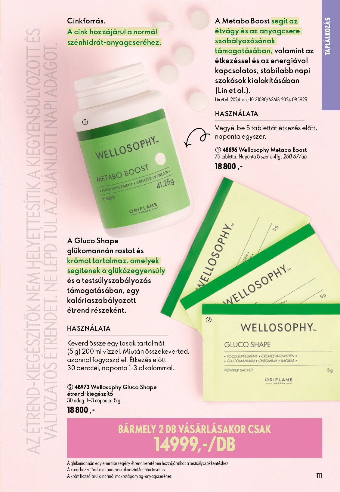 oriflame - Aktuális Oriflame szórólap érvényes szerdától 2026.07.08.-től keddtől 2026.07.28.-ig - page: 111