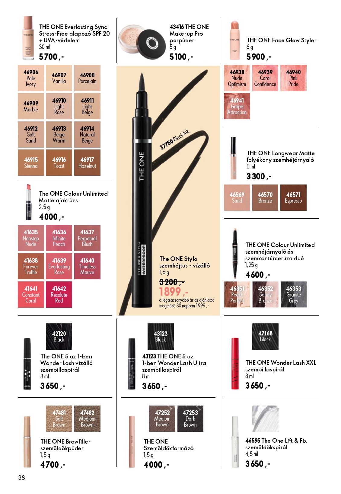 oriflame - Aktuális Oriflame szórólap érvényes szerdától 2026.07.08.-től keddtől 2026.07.28.-ig - page: 38