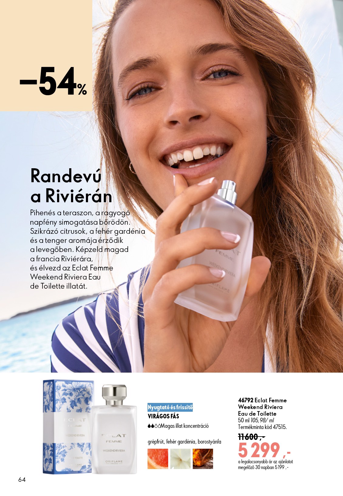oriflame - Aktuális Oriflame szórólap érvényes szerdától 2026.07.08.-től keddtől 2026.07.28.-ig - page: 64