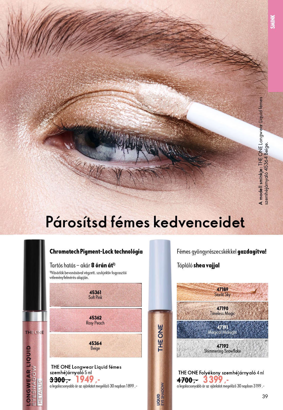 oriflame - Aktuális Oriflame szórólap érvényes szerdától 2026.07.08.-től keddtől 2026.07.28.-ig - page: 39