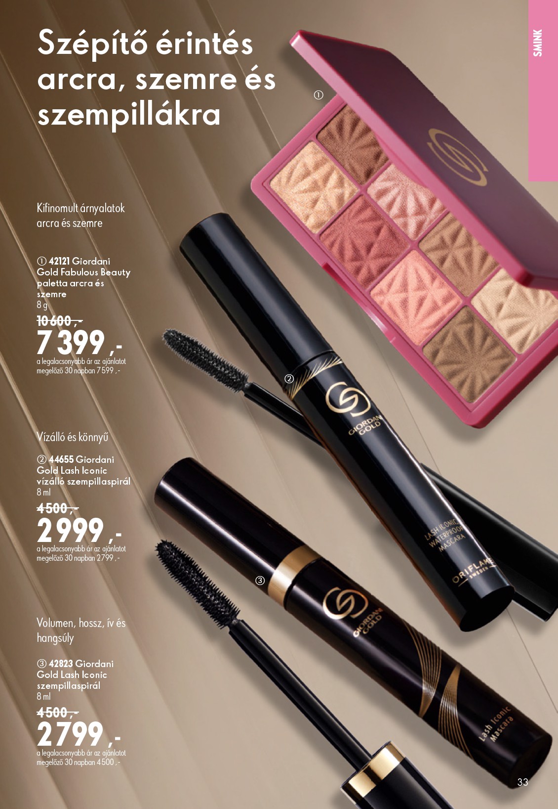 oriflame - Aktuális Oriflame szórólap érvényes szerdától 2026.07.08.-től keddtől 2026.07.28.-ig - page: 33
