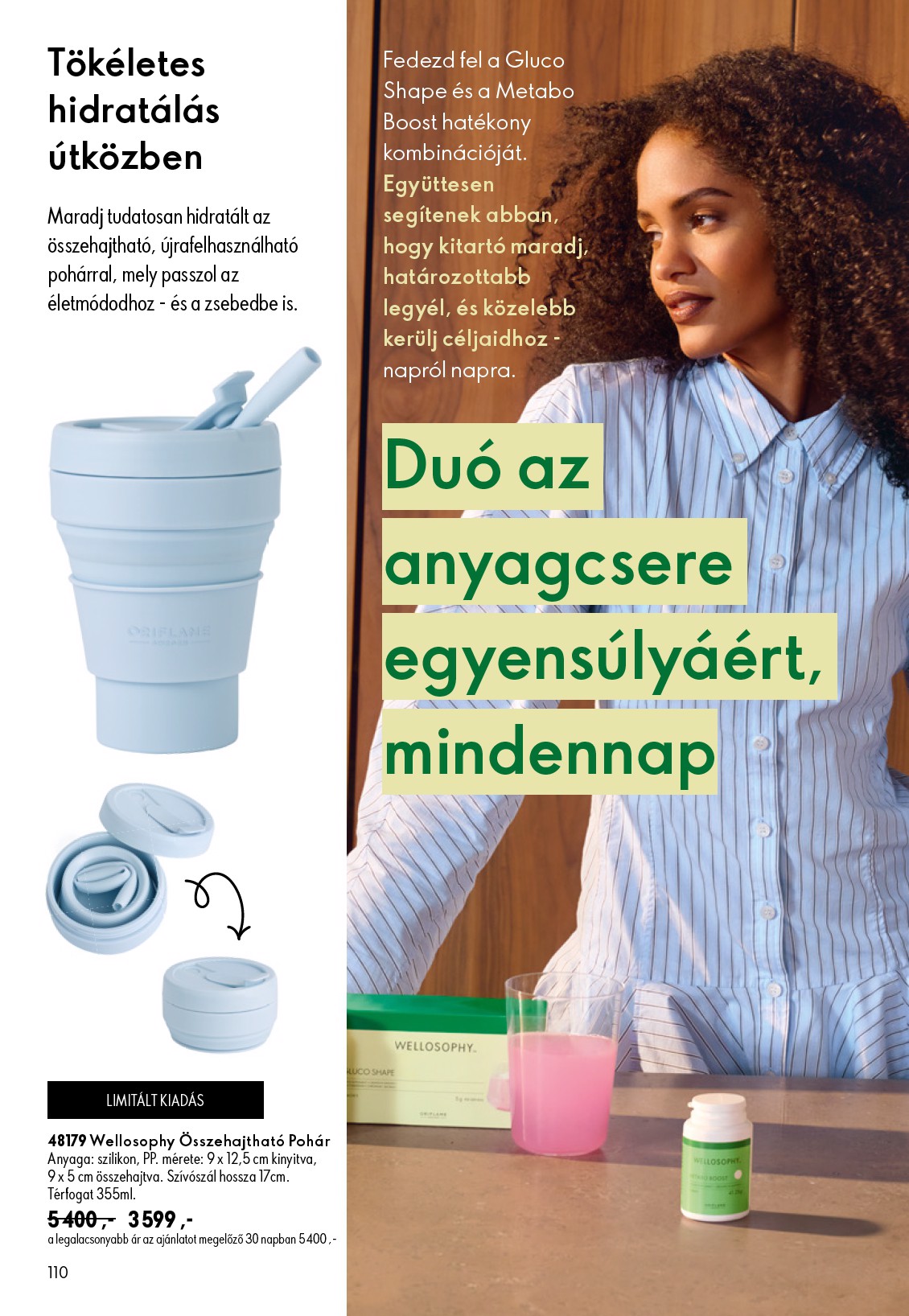 oriflame - Aktuális Oriflame szórólap érvényes szerdától 2026.07.08.-től keddtől 2026.07.28.-ig - page: 110