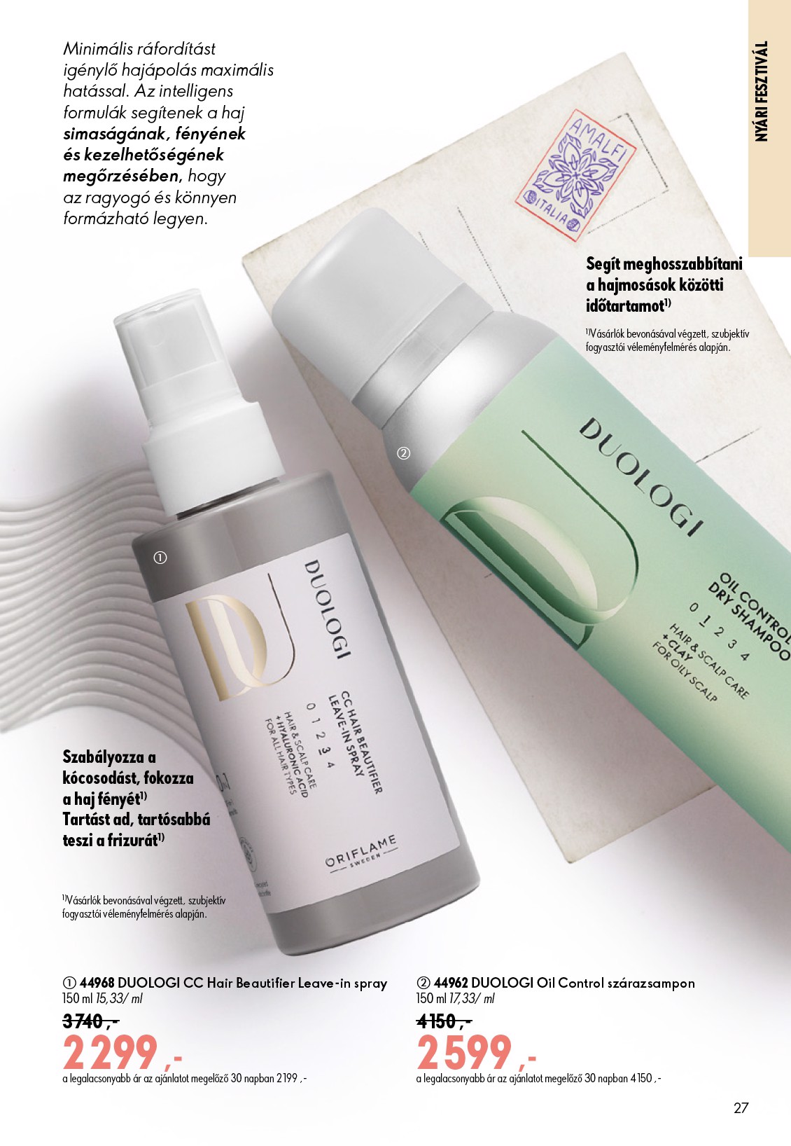 oriflame - Aktuális Oriflame szórólap érvényes szerdától 2026.07.08.-től keddtől 2026.07.28.-ig - page: 27