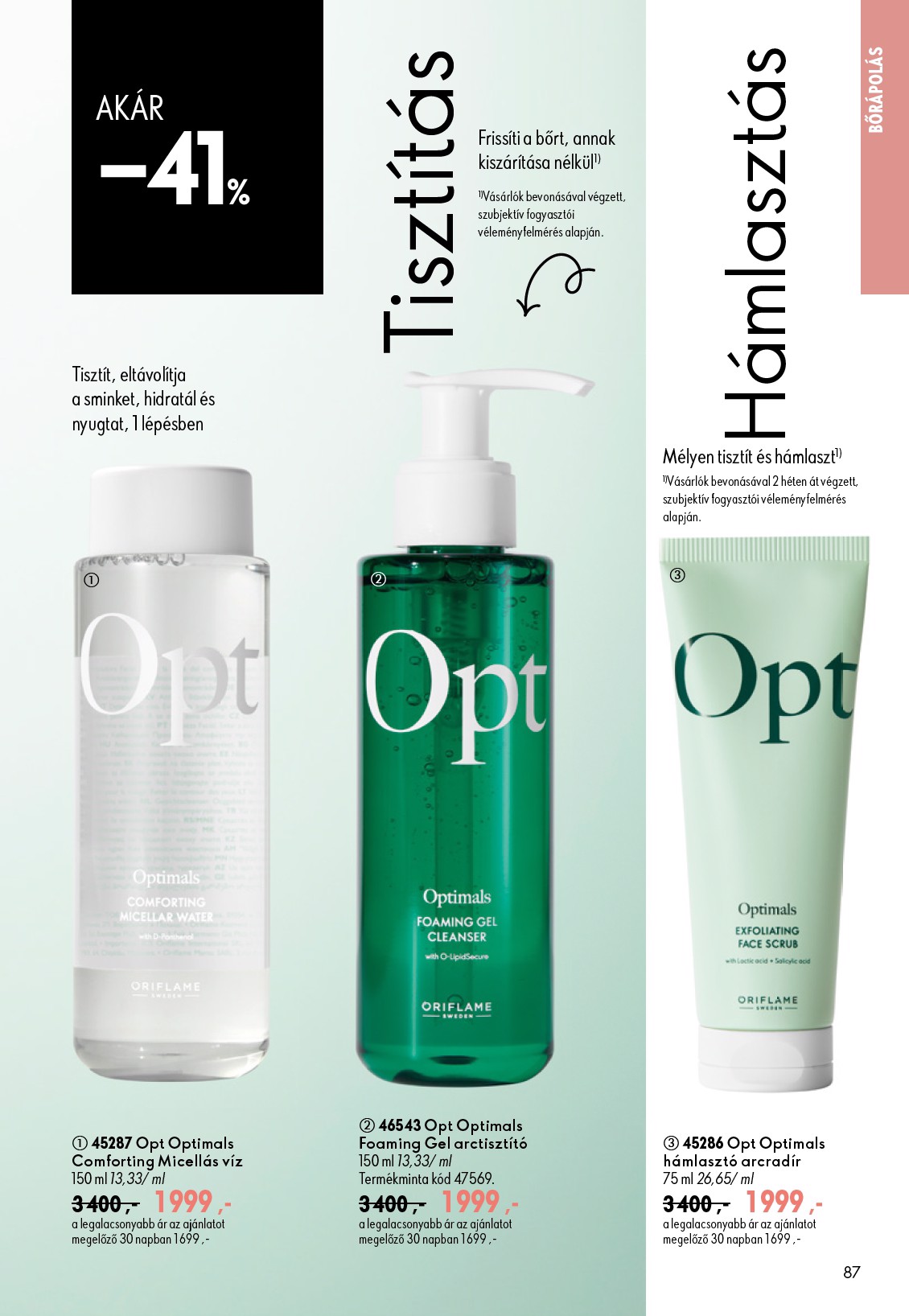 oriflame - Aktuális Oriflame szórólap érvényes szerdától 2026.07.08.-től keddtől 2026.07.28.-ig - page: 87
