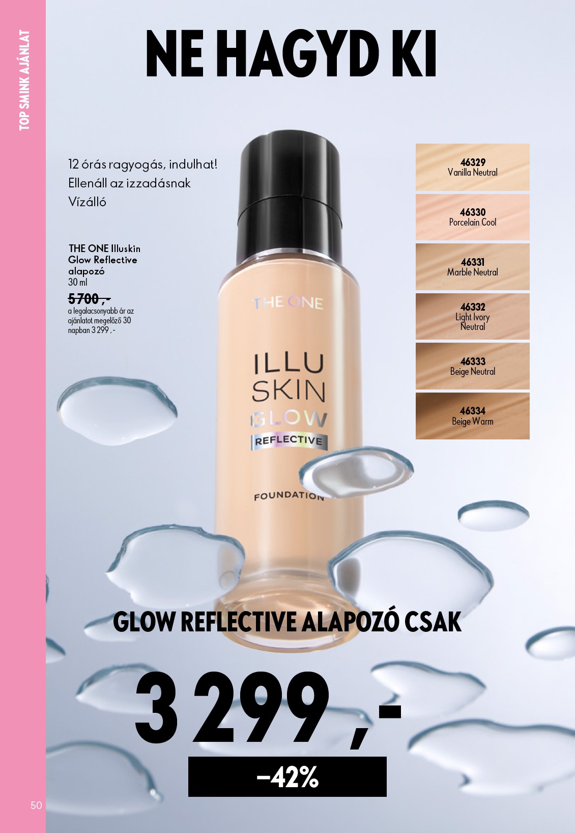 oriflame - Aktuális Oriflame szórólap érvényes szerdától 2026.07.08.-től keddtől 2026.07.28.-ig - page: 50