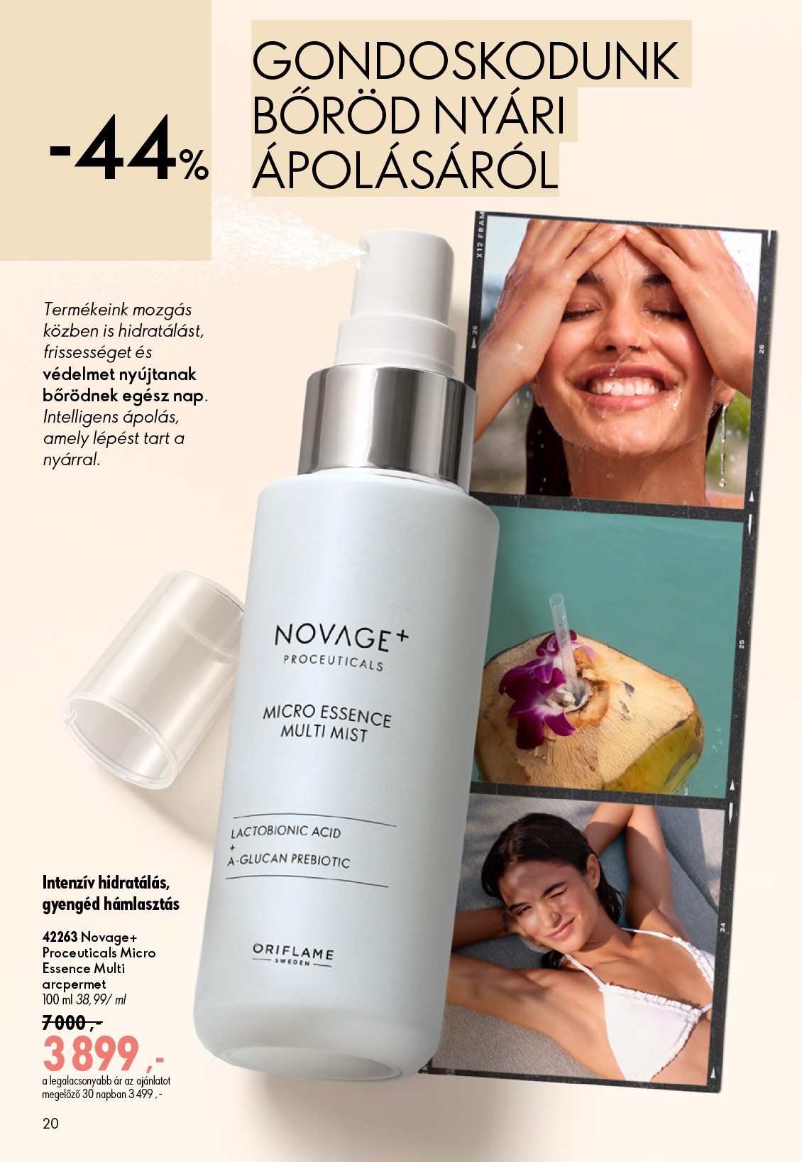 oriflame - Aktuális Oriflame szórólap érvényes szerdától 2026.07.08.-től keddtől 2026.07.28.-ig - page: 20