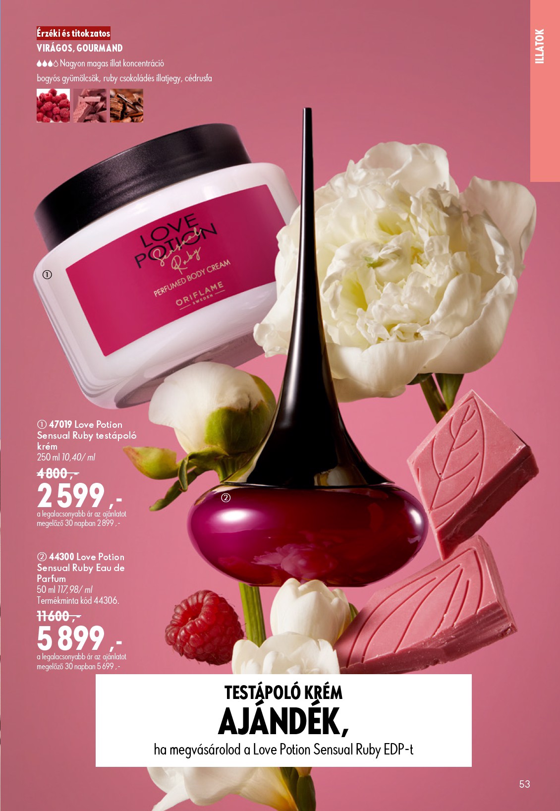 oriflame - Aktuális Oriflame szórólap érvényes szerdától 2026.07.08.-től keddtől 2026.07.28.-ig - page: 53