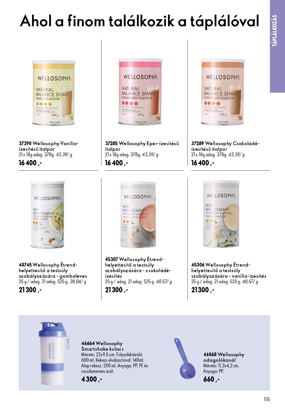 oriflame - Aktuális Oriflame szórólap érvényes szerdától 2026.07.08.-től keddtől 2026.07.28.-ig - page: 115