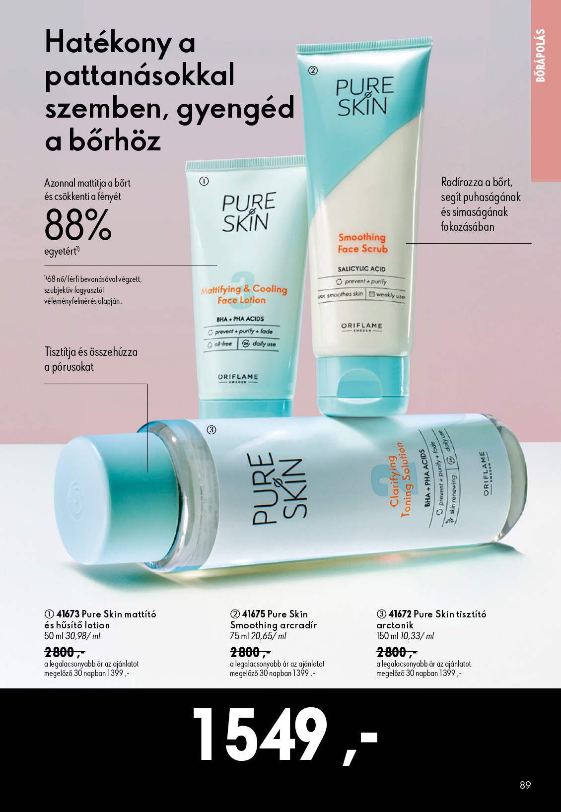 oriflame - Aktuális Oriflame szórólap érvényes szerdától 2026.07.08.-től keddtől 2026.07.28.-ig - page: 89