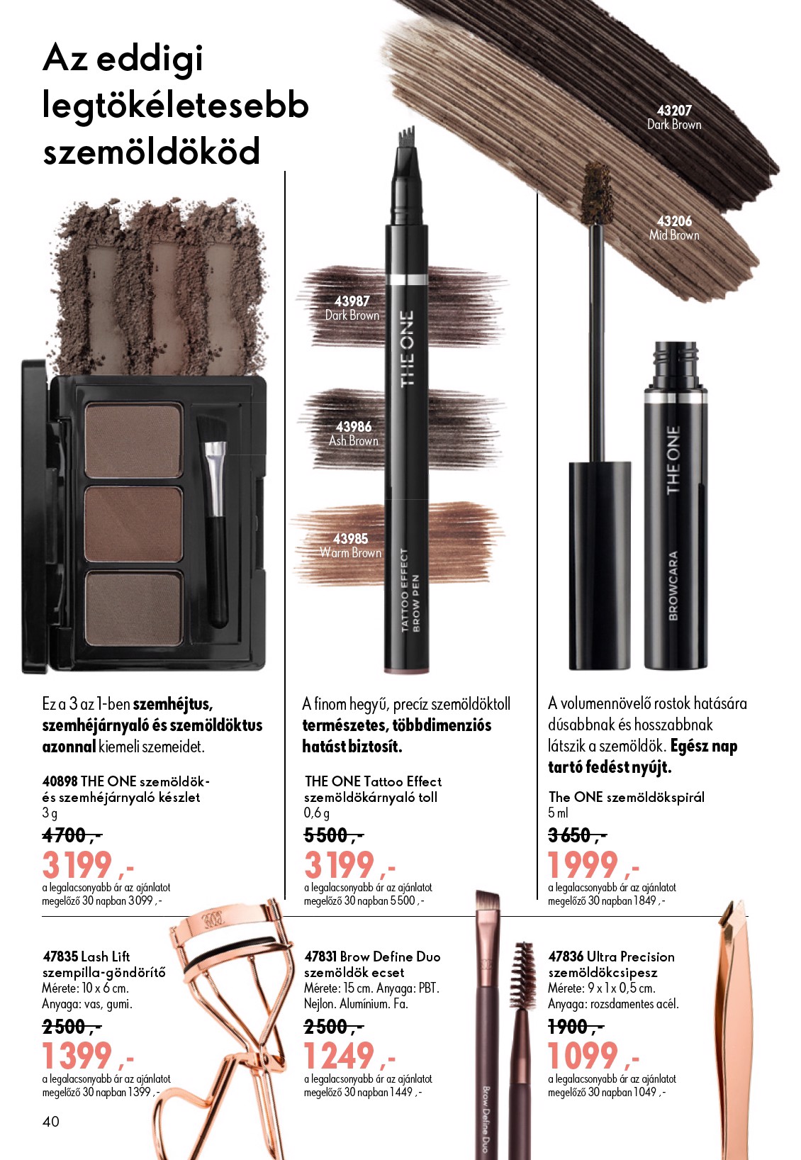 oriflame - Aktuális Oriflame szórólap érvényes szerdától 2026.07.08.-től keddtől 2026.07.28.-ig - page: 40