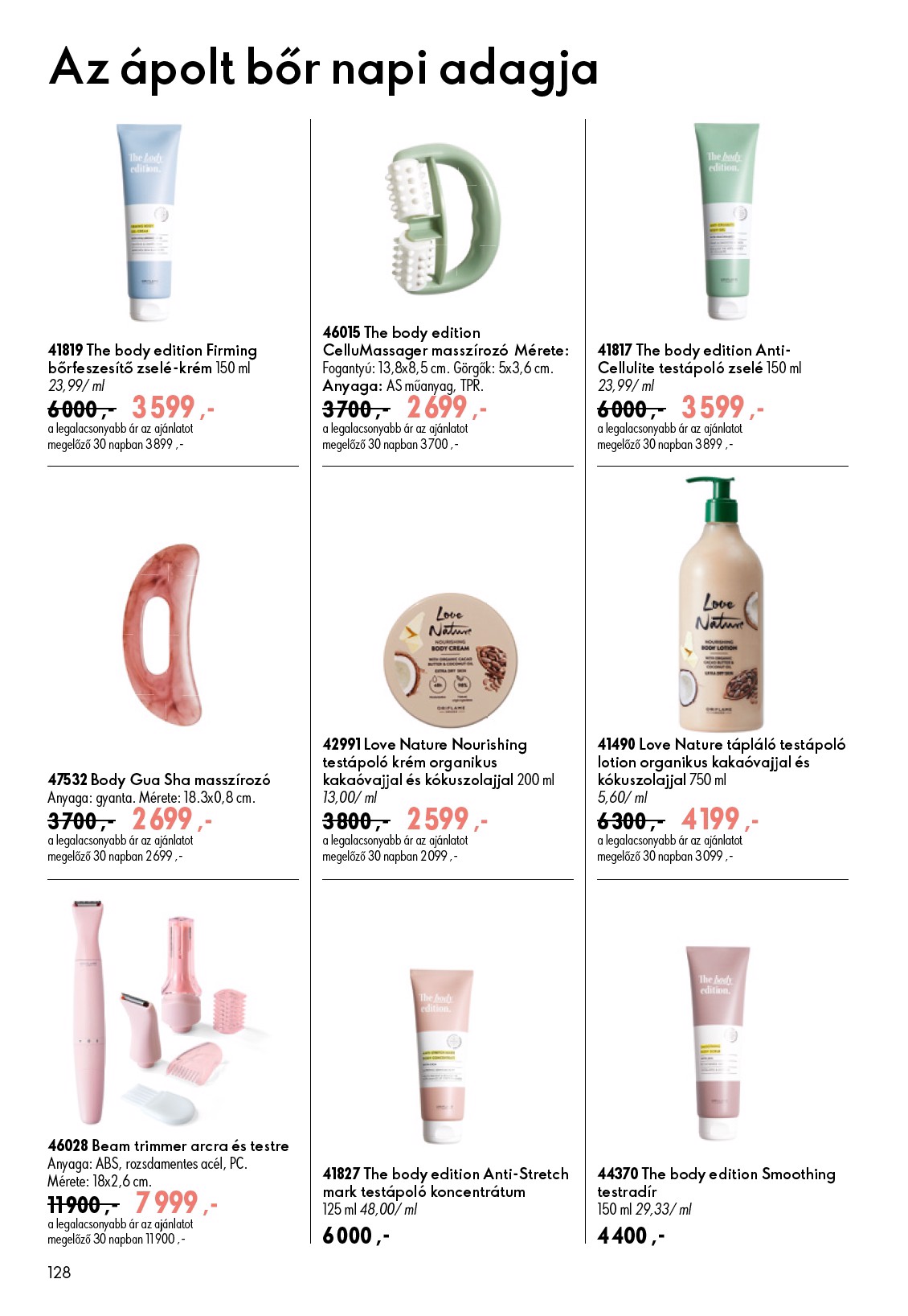 oriflame - Aktuális Oriflame szórólap érvényes szerdától 2026.07.08.-től keddtől 2026.07.28.-ig - page: 128