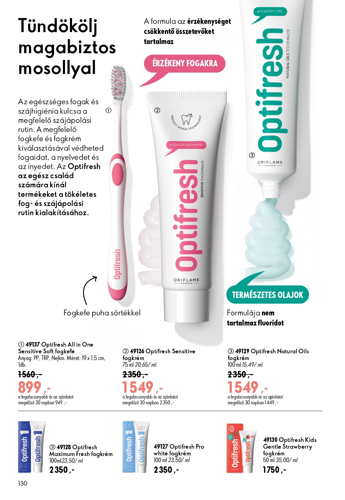 oriflame - Aktuális Oriflame szórólap érvényes szerdától 2026.07.08.-től keddtől 2026.07.28.-ig - page: 130