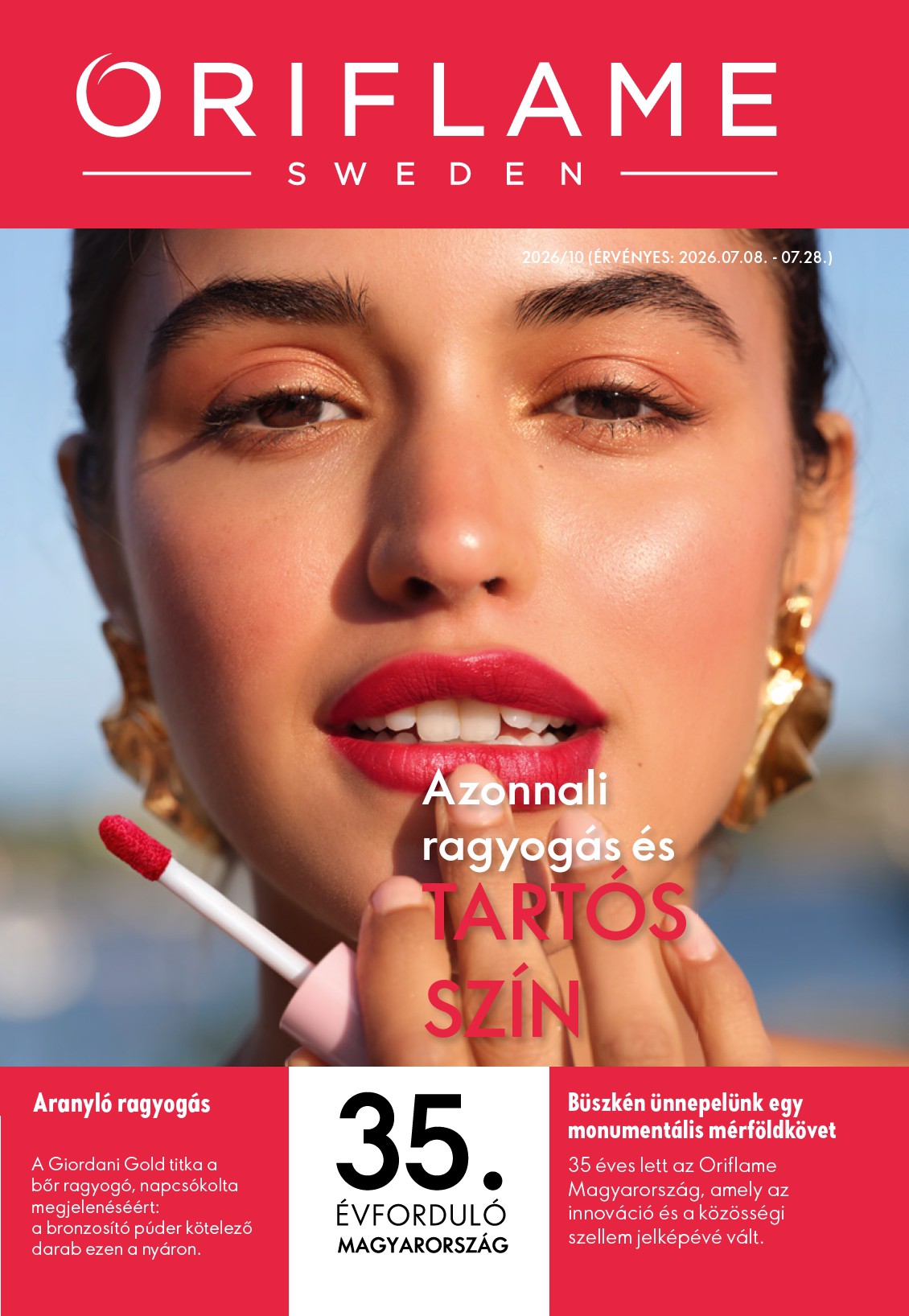 oriflame - Aktuális Oriflame szórólap érvényes szerdától 2026.07.08.-től keddtől 2026.07.28.-ig - page: 1