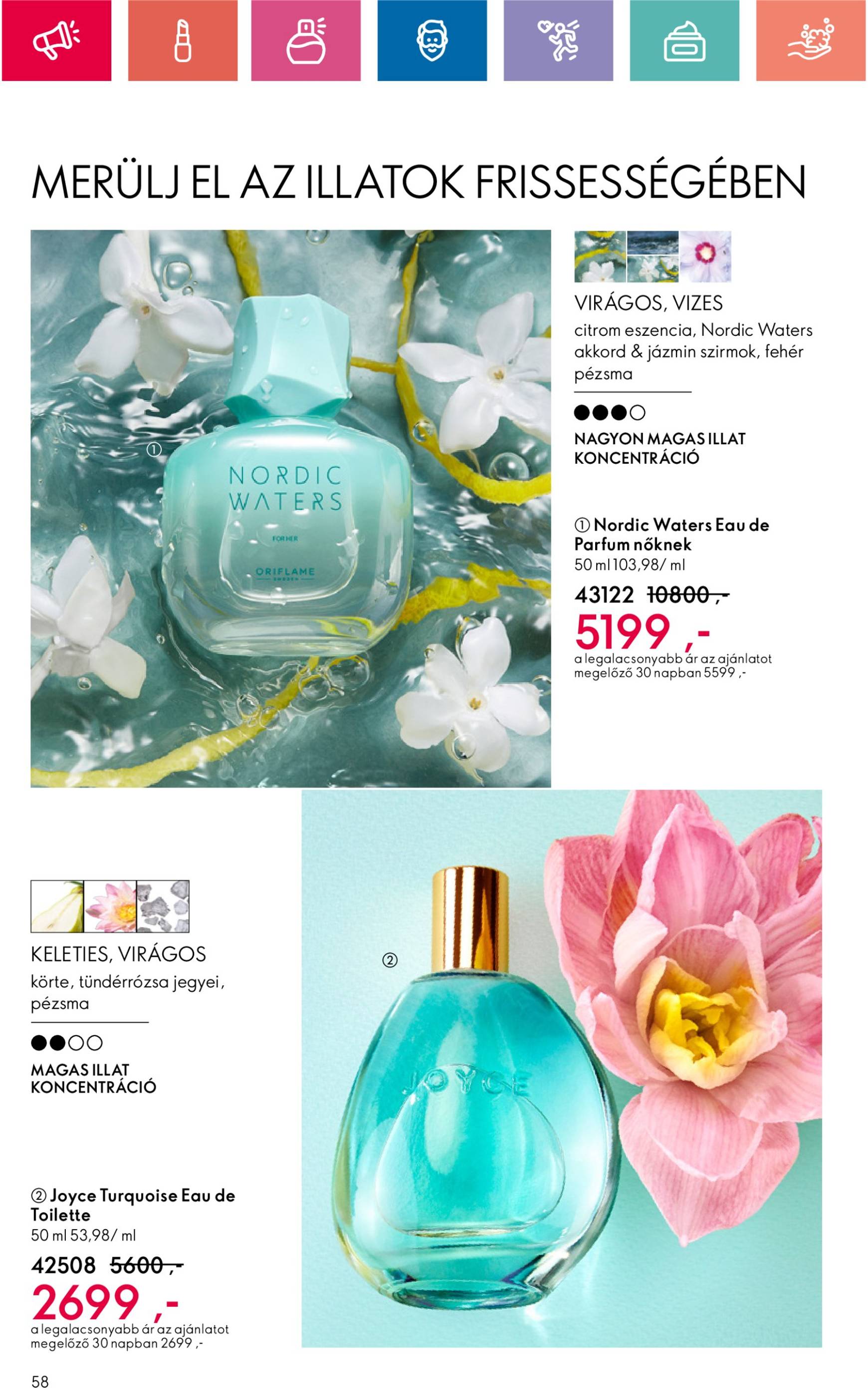 oriflame - Oriflame akciós újság, érvényes 10.20. - 11.09. - page: 58 oriflame - Oriflame akciós újság, érvényes 10.20. - 11.09. - page: 58