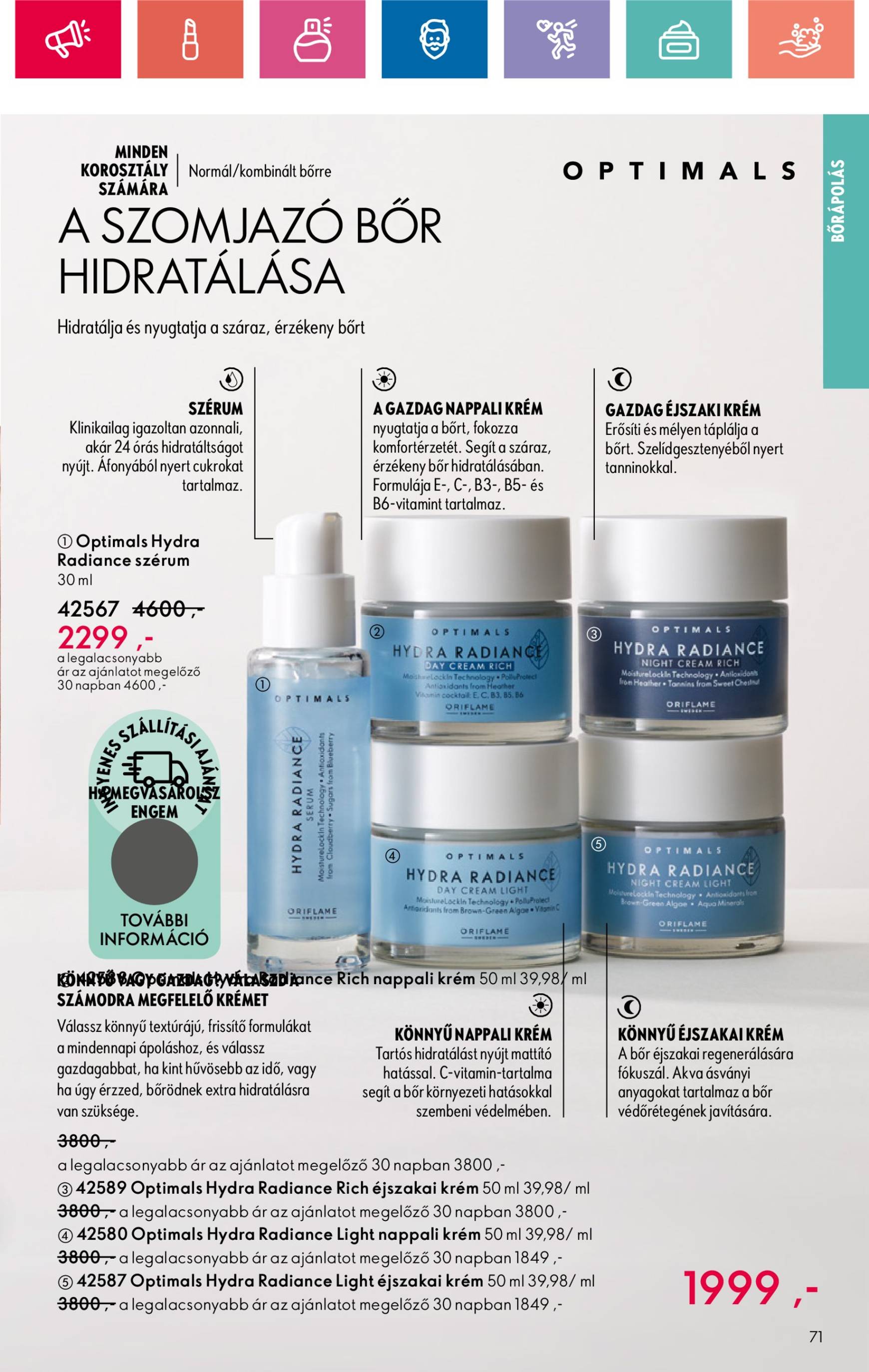 oriflame - Oriflame akciós újság, érvényes 10.20. - 11.09. - page: 71 oriflame - Oriflame akciós újság, érvényes 10.20. - 11.09. - page: 71