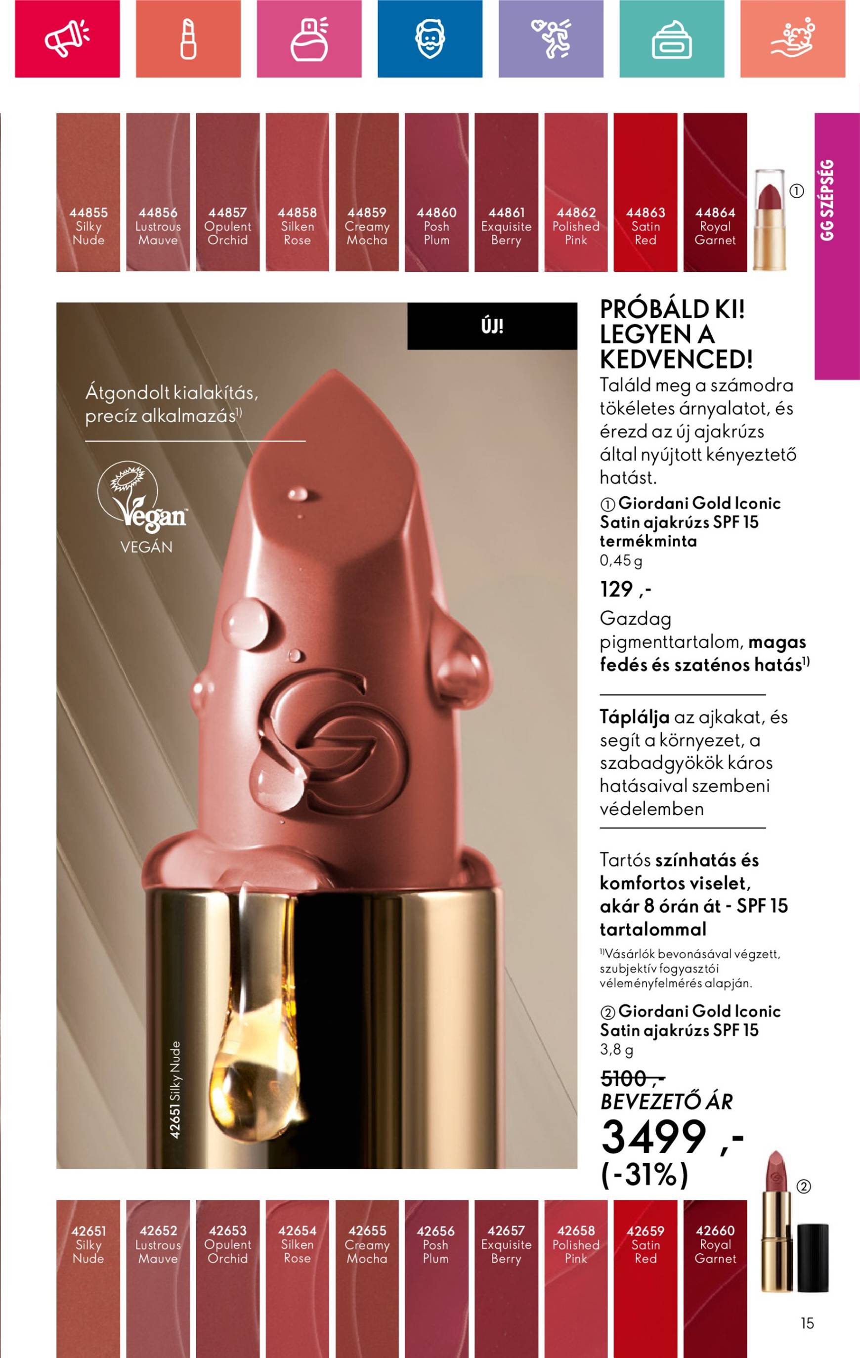 oriflame - Oriflame akciós újság, érvényes 10.20. - 11.09. - page: 15 oriflame - Oriflame akciós újság, érvényes 10.20. - 11.09. - page: 15