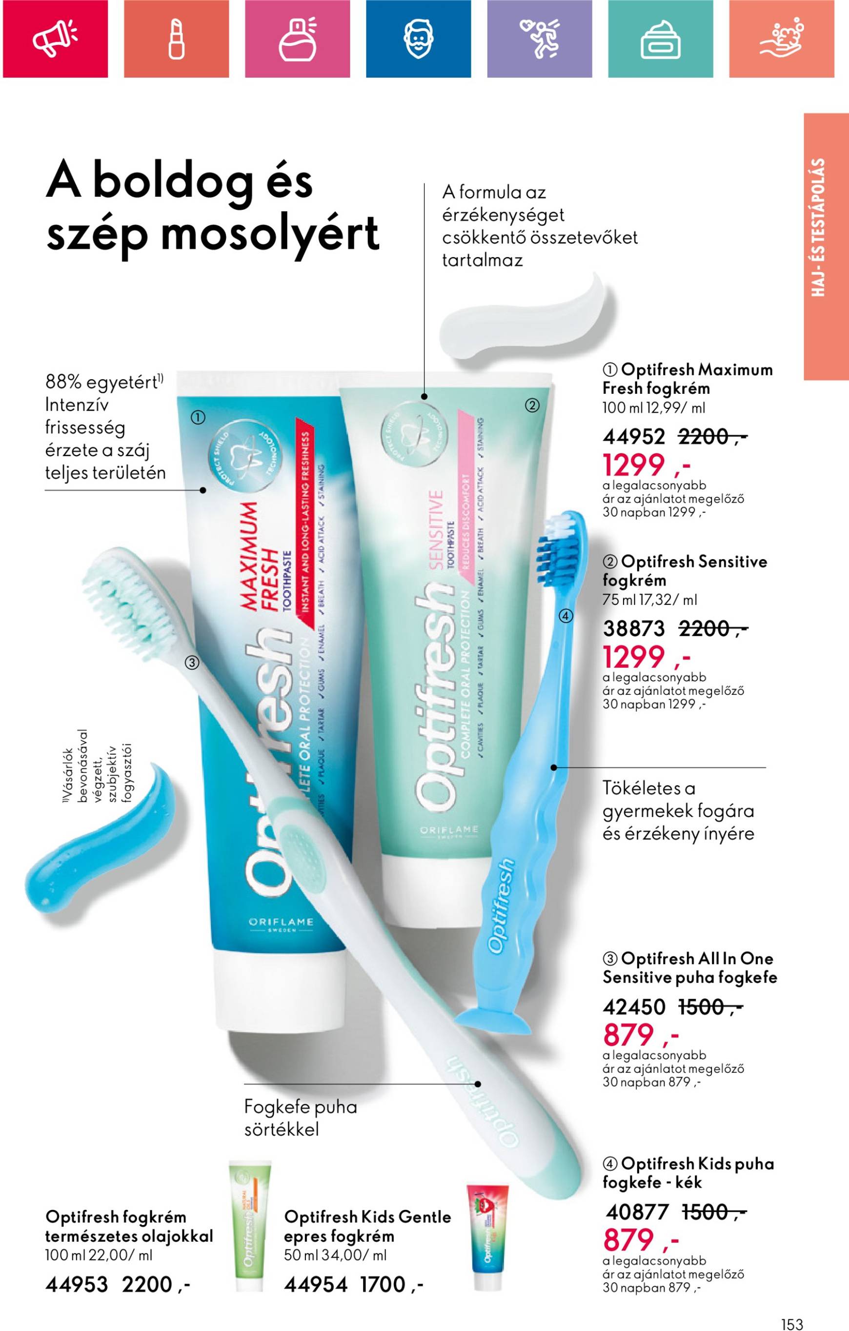 oriflame - Oriflame akciós újság, érvényes 10.20. - 11.09. - page: 153 oriflame - Oriflame akciós újság, érvényes 10.20. - 11.09. - page: 153