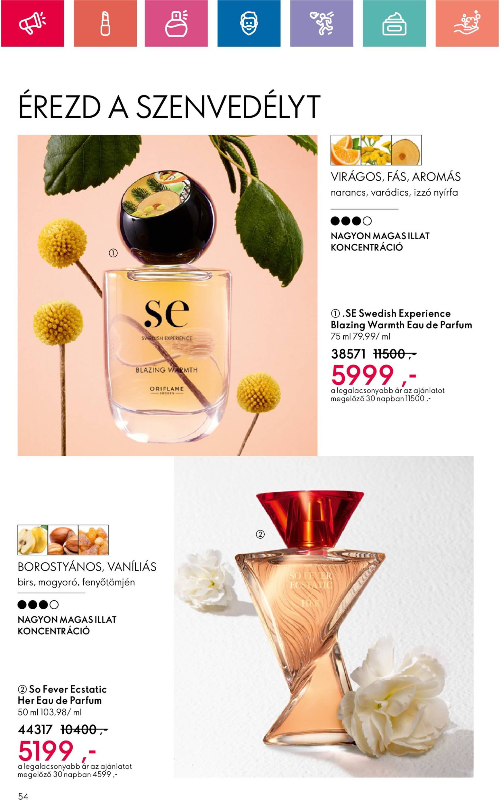 oriflame - Oriflame akciós újság, érvényes 10.20. - 11.09. - page: 54 oriflame - Oriflame akciós újság, érvényes 10.20. - 11.09. - page: 54