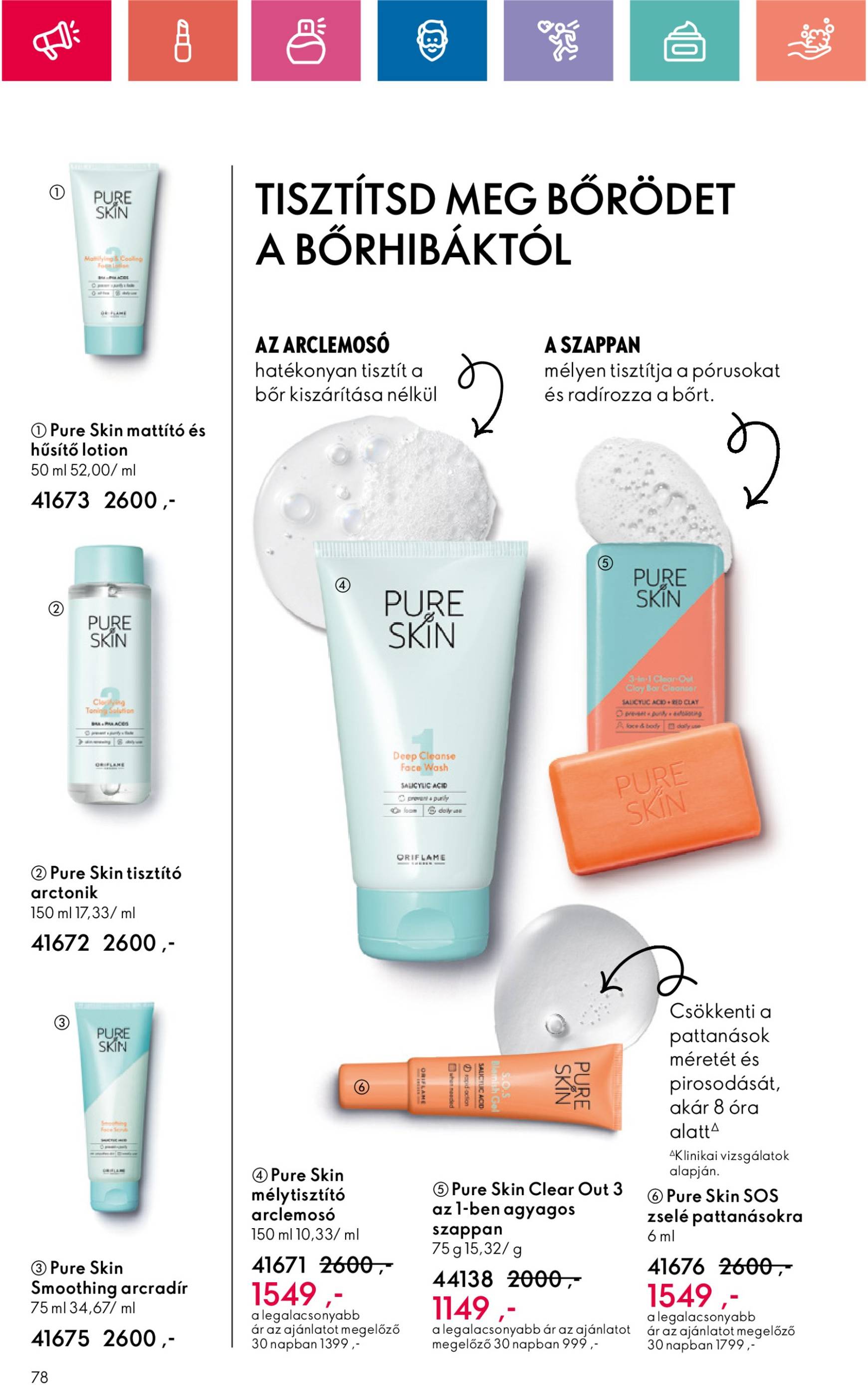 oriflame - Oriflame akciós újság, érvényes 10.20. - 11.09. - page: 78 oriflame - Oriflame akciós újság, érvényes 10.20. - 11.09. - page: 78