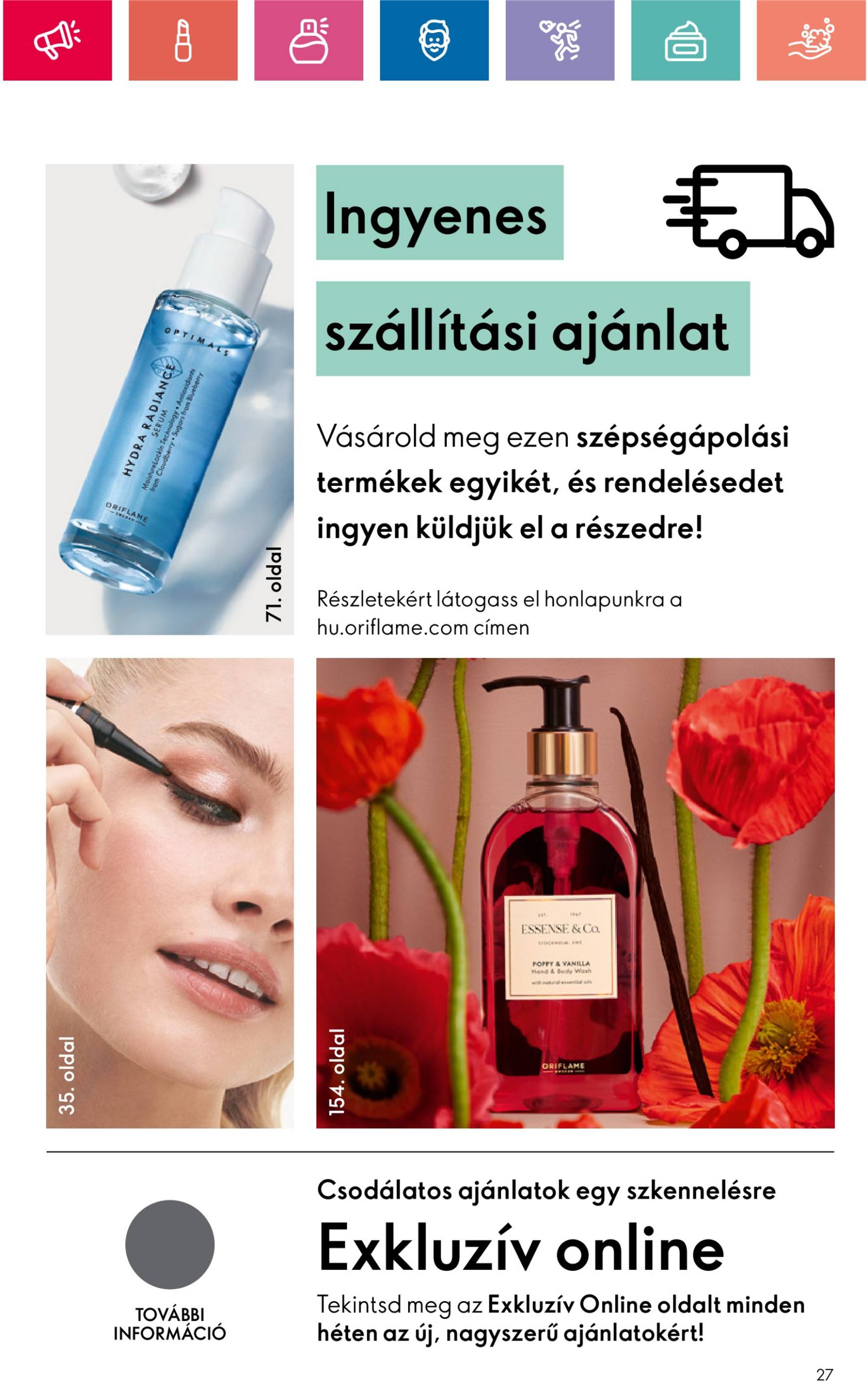 oriflame - Oriflame akciós újság, érvényes 10.20. - 11.09. - page: 27 oriflame - Oriflame akciós újság, érvényes 10.20. - 11.09. - page: 27