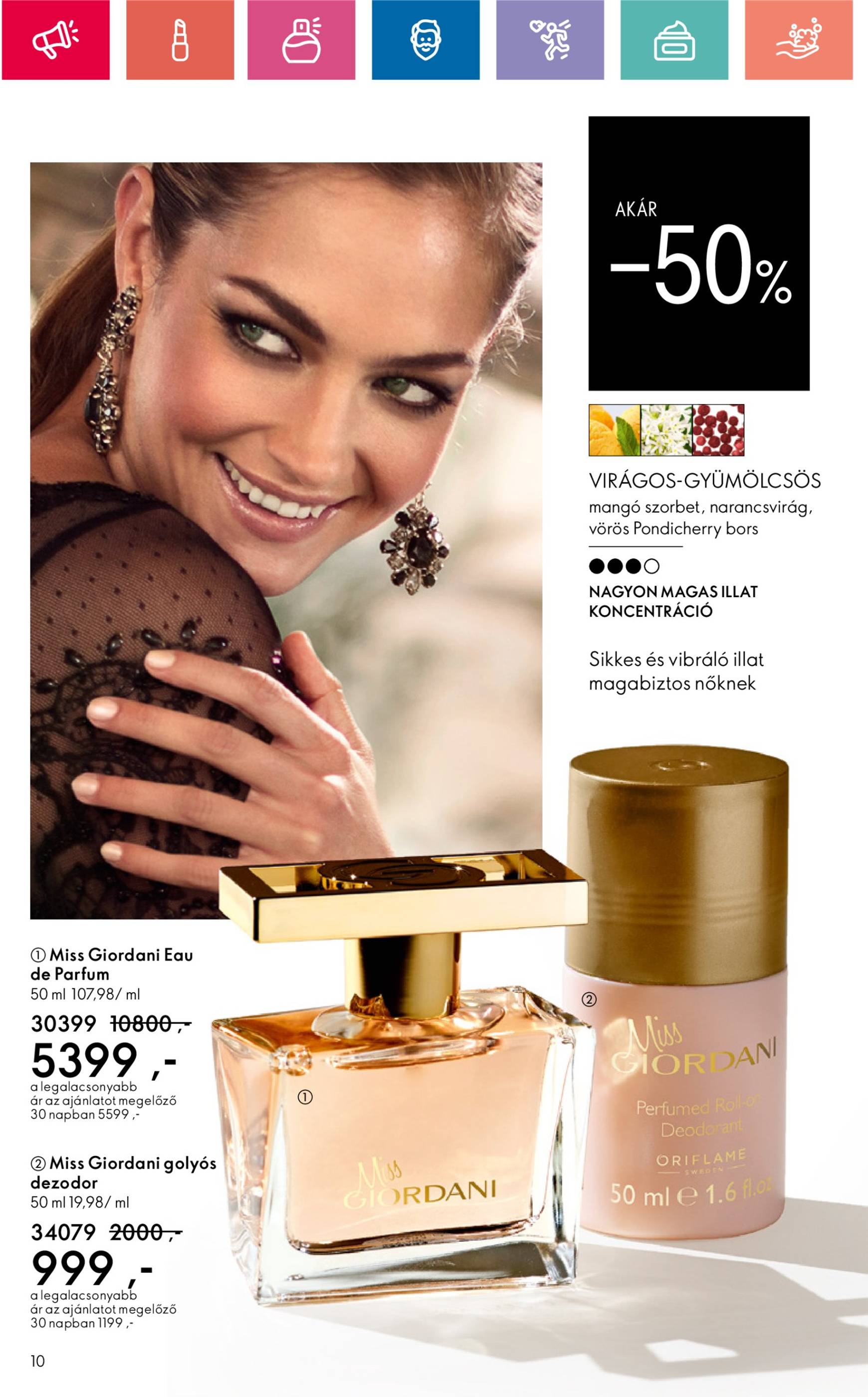 oriflame - Oriflame akciós újság, érvényes 10.20. - 11.09. - page: 10 oriflame - Oriflame akciós újság, érvényes 10.20. - 11.09. - page: 10