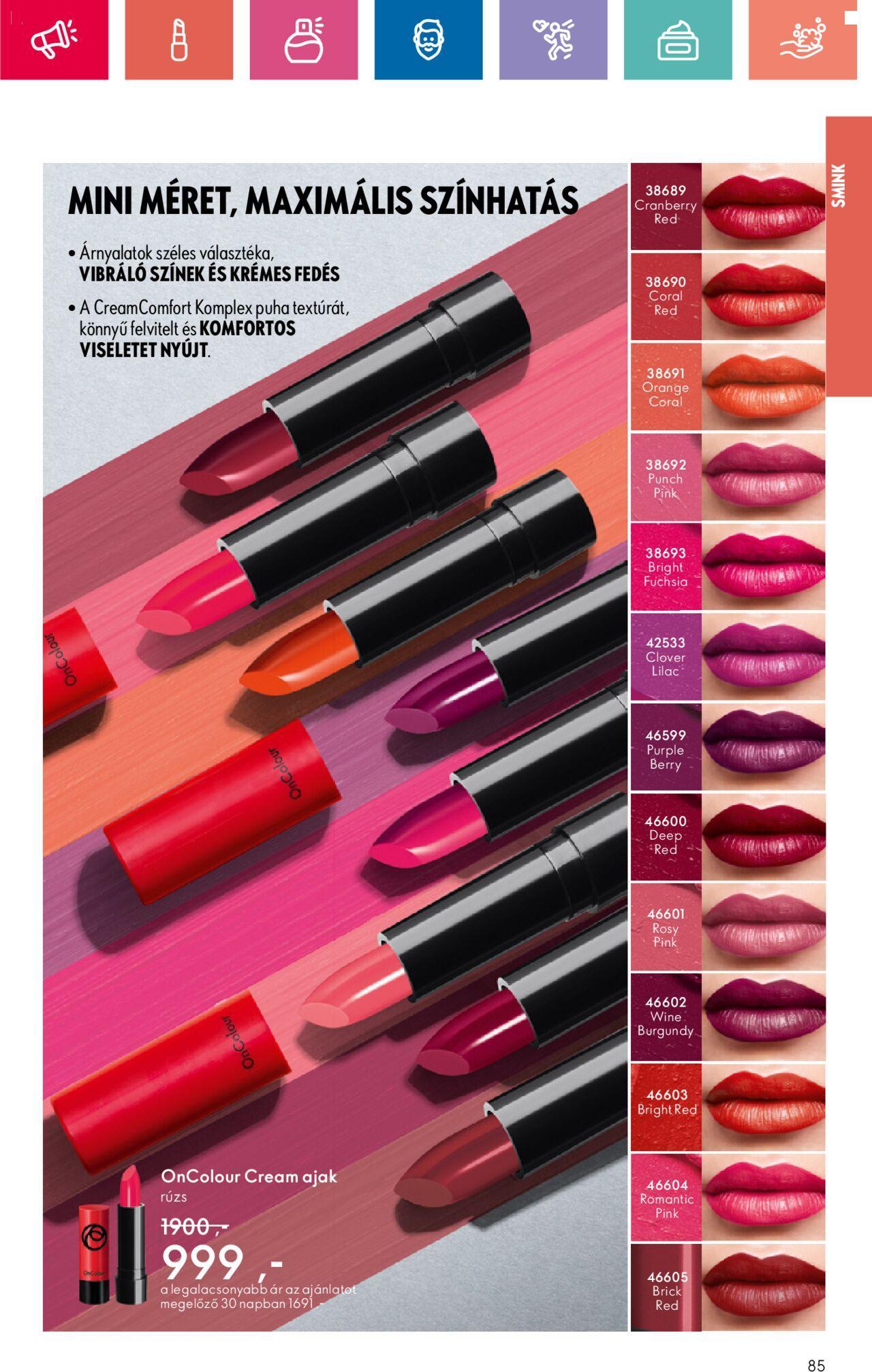oriflame - Akciós újság új Oriflame 2024.11.10. - 2024.11.30. - page: 85 oriflame - Akciós újság új Oriflame 2024.11.10. - 2024.11.30. - page: 85