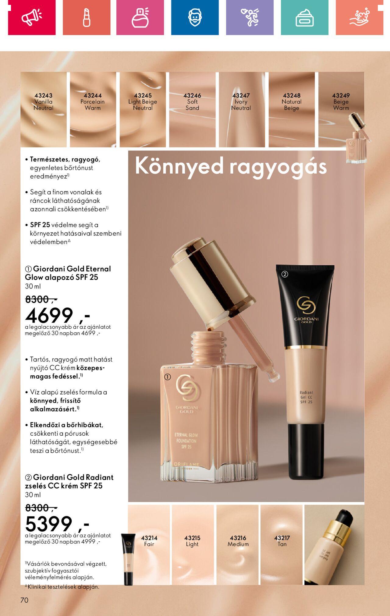oriflame - Akciós újság új Oriflame 2024.11.10. - 2024.11.30. - page: 70 oriflame - Akciós újság új Oriflame 2024.11.10. - 2024.11.30. - page: 70