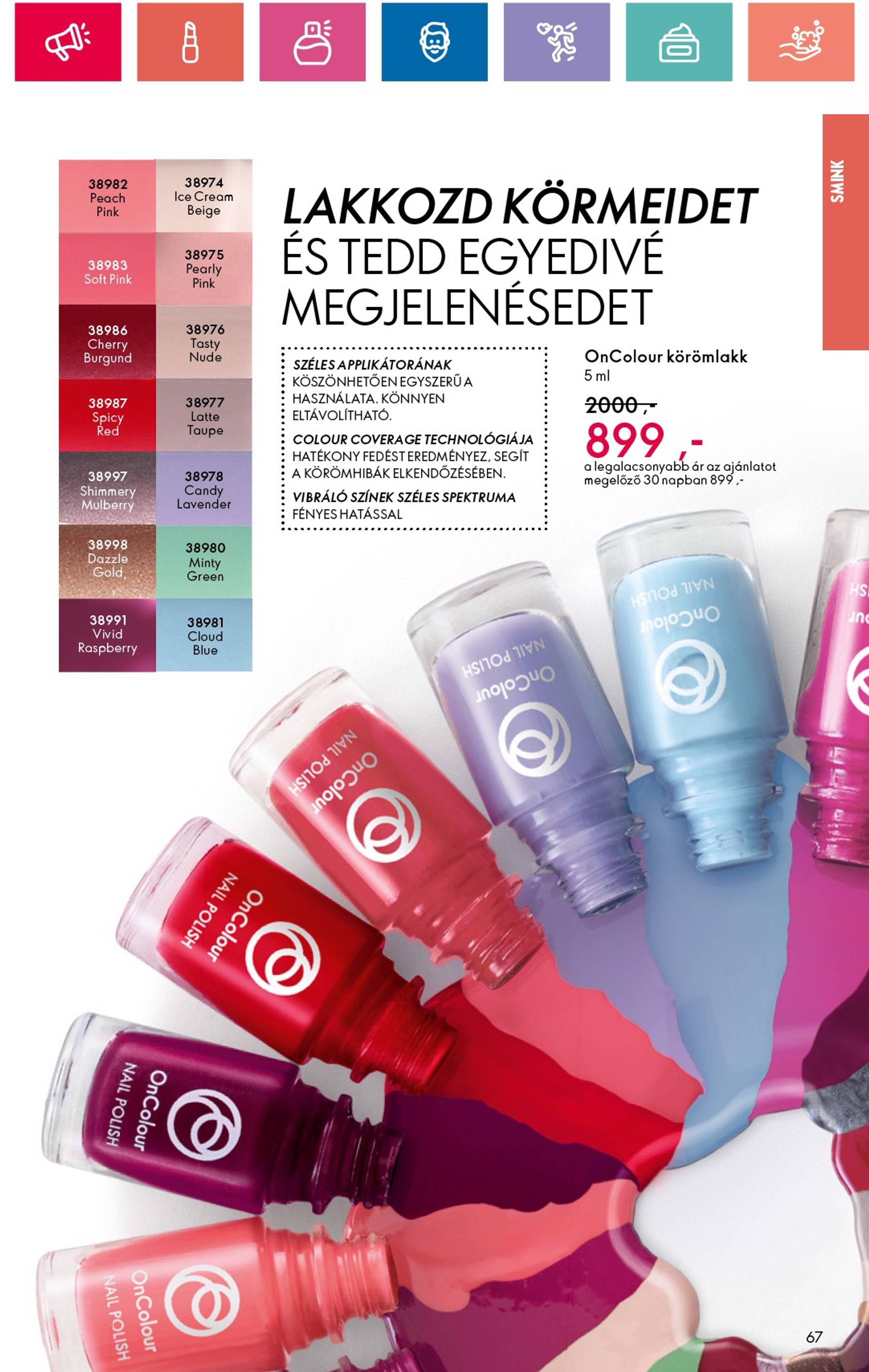 oriflame - Oriflame akciós újság, érvényes 12.01. - 12.28. - page: 67 oriflame - Oriflame akciós újság, érvényes 12.01. - 12.28. - page: 67