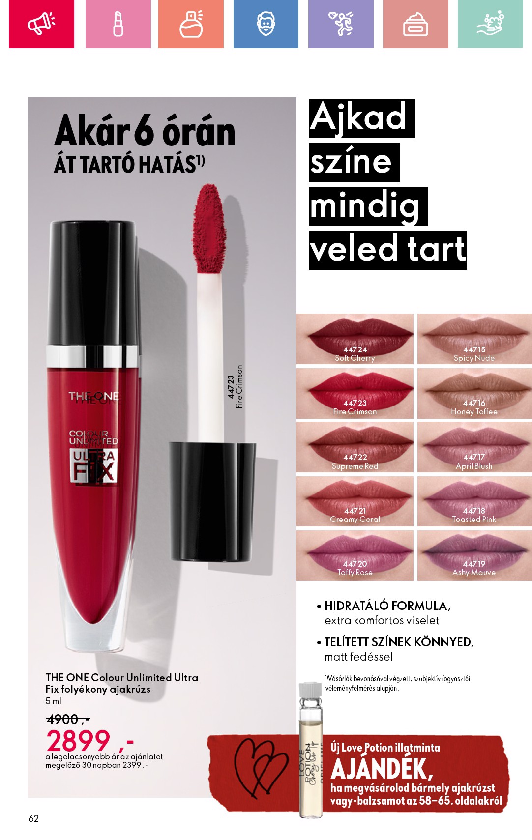 oriflame - Oriflame akciós újság, érvényes 01.19. - 02.08. - page: 62 oriflame - Oriflame akciós újság, érvényes 01.19. - 02.08. - page: 62